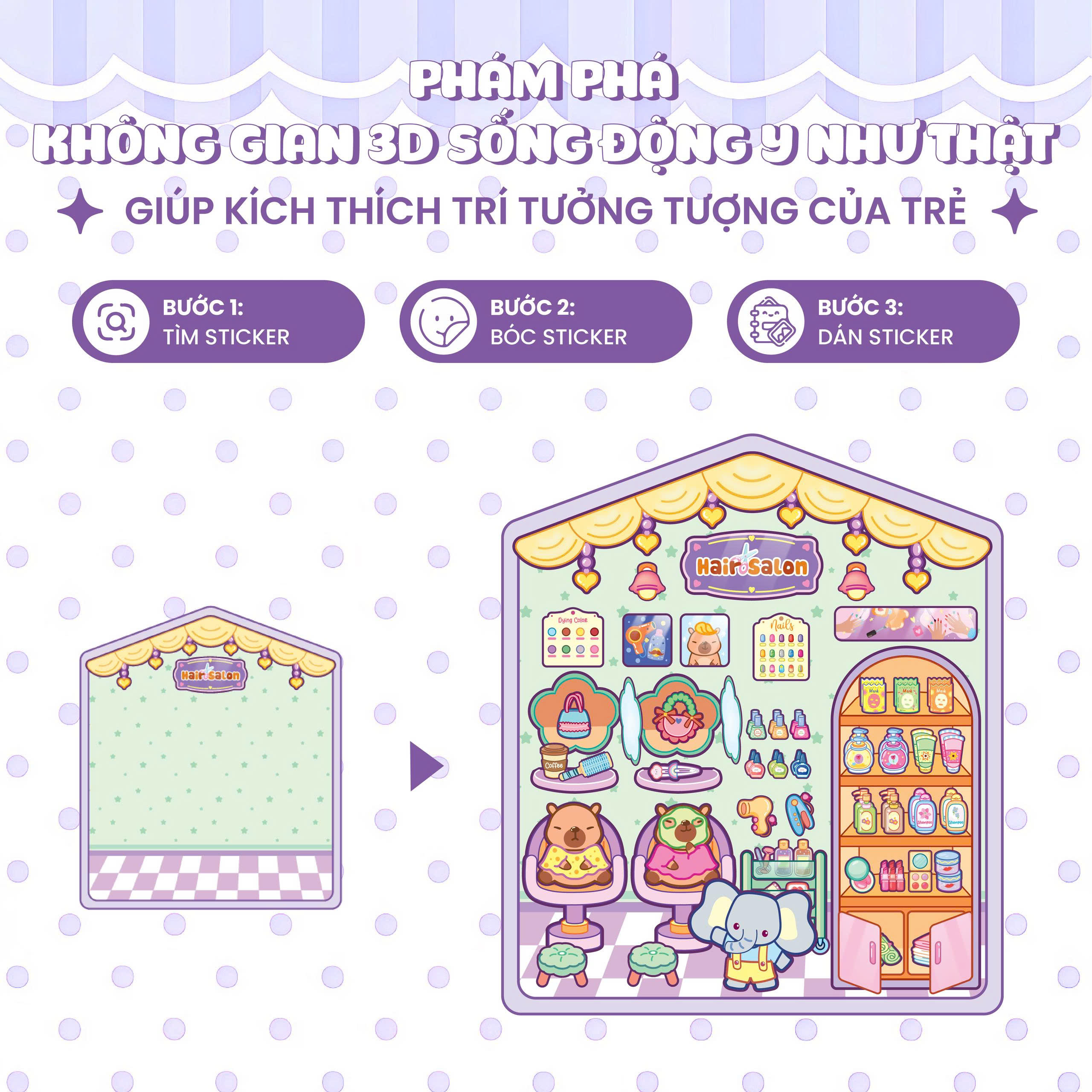 Bé Mở Tiệm - Cắt Tóc Thời Trang - Ảnh 6