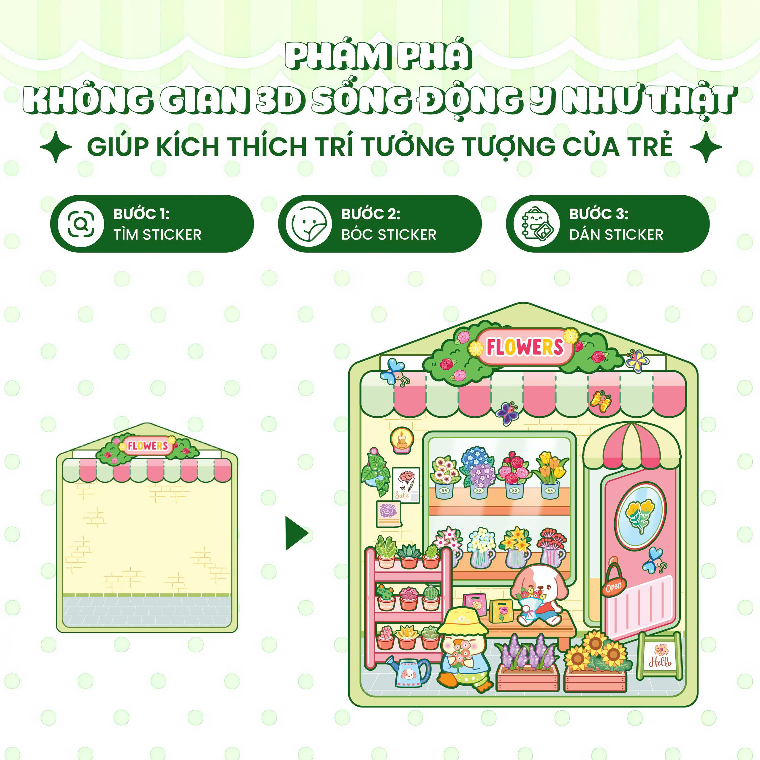 Bé Mở Tiệm - Hoa Tươi Khoe Sắc - Ảnh 6