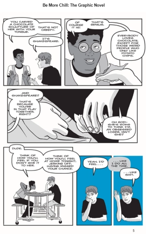 be more chill: the graphic novel - Ảnh 7