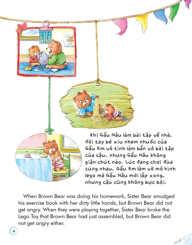 bé ngoan rèn đức tính tốt - dũng cảm nhận sai và chịu trách nhiệm - admit mistakes and take responsibilities bravely - Ảnh 4