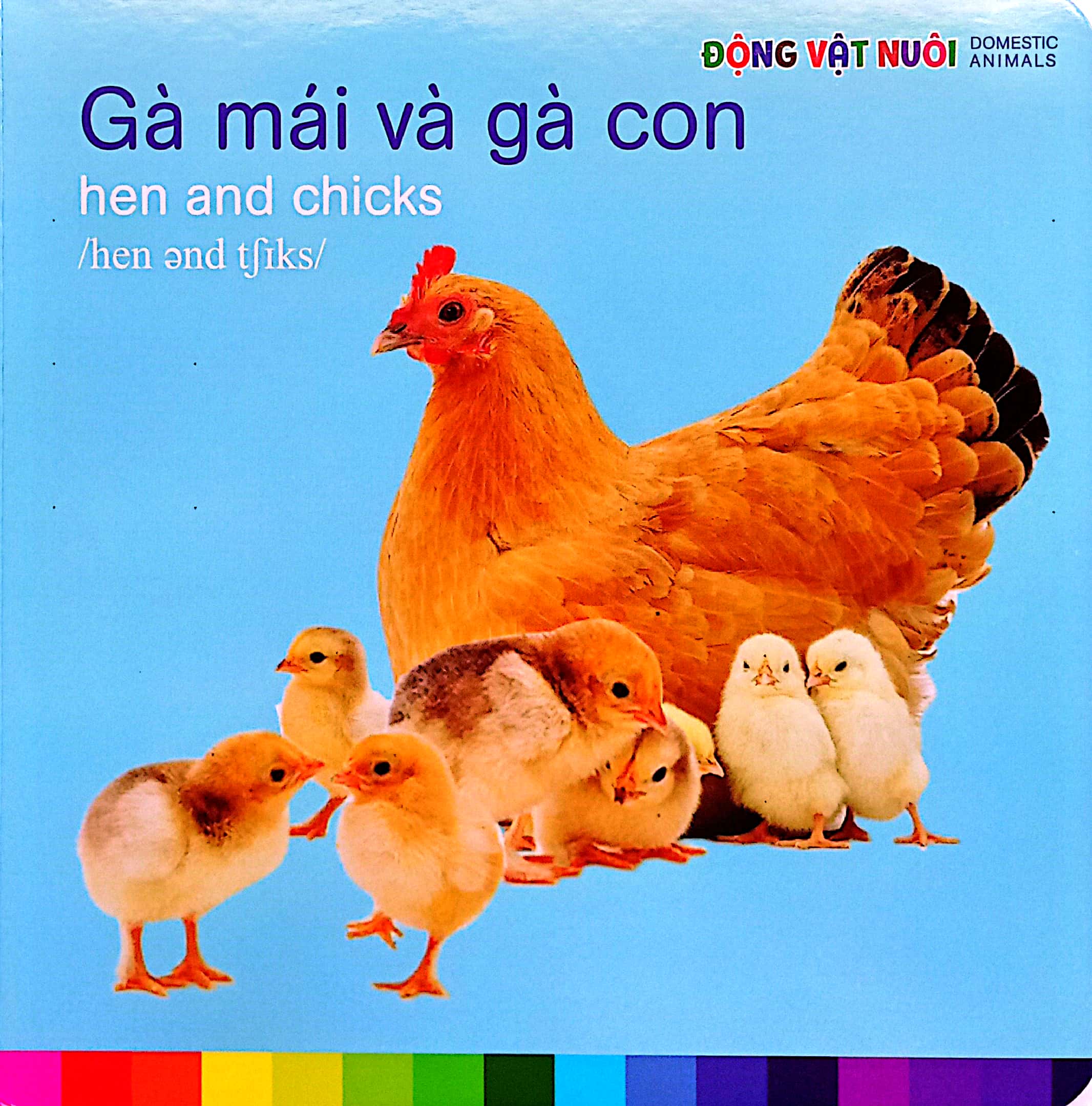 bé nhận biết thế giới xung quanh - động vật nuôi - domestic animals - Ảnh 4