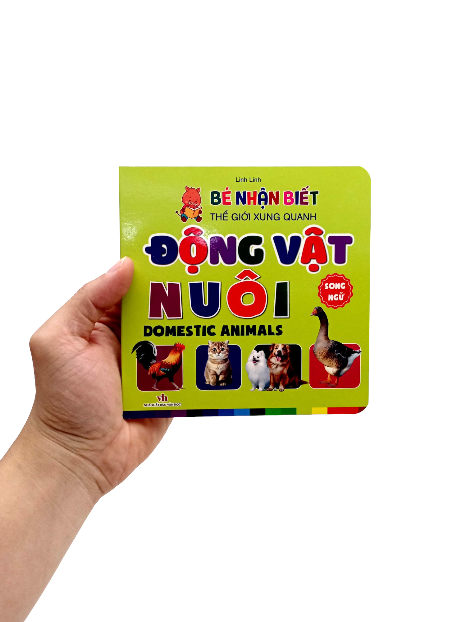 bé nhận biết thế giới xung quanh - động vật nuôi - domestic animals - Ảnh 7