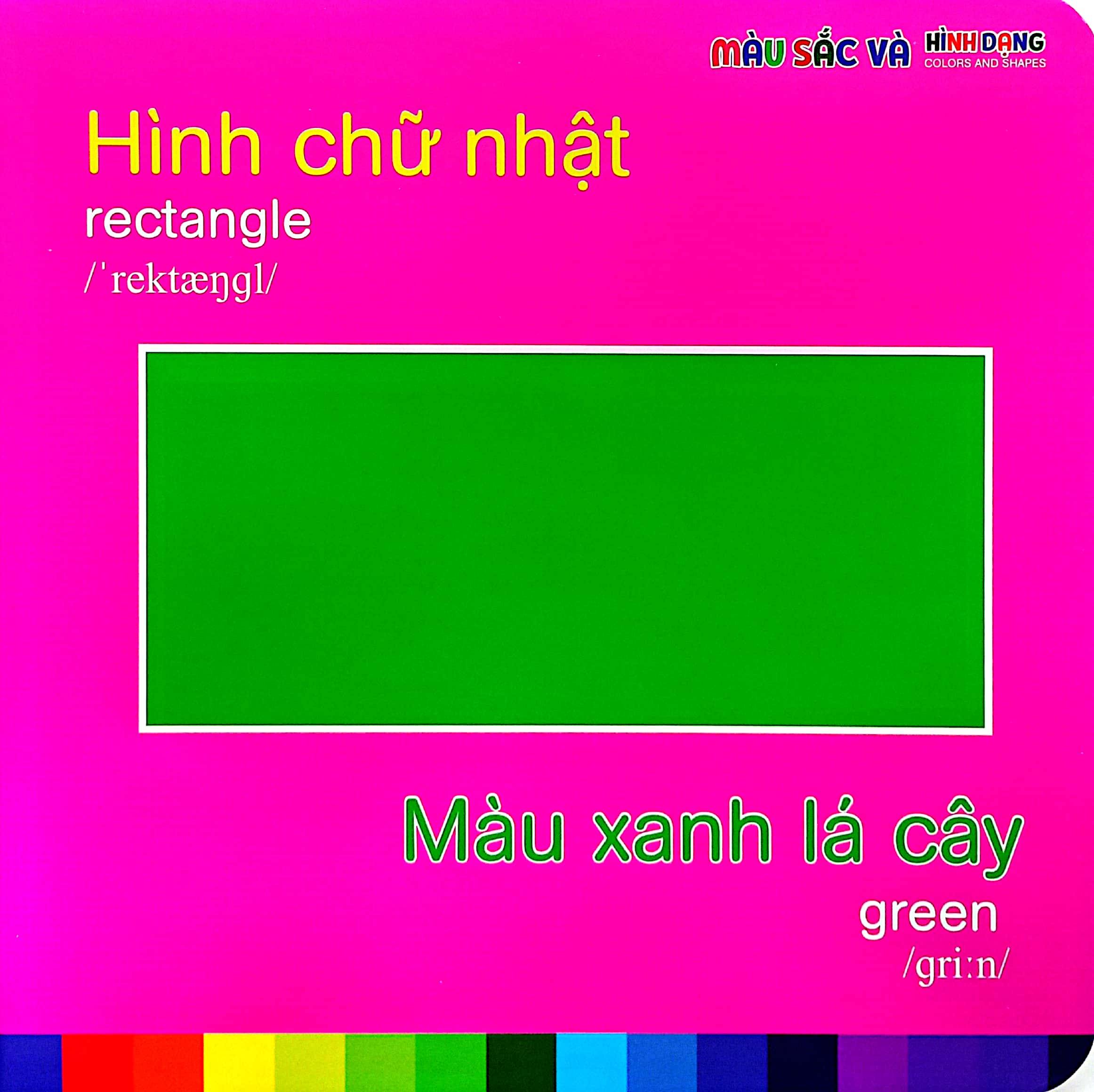 bé nhận biết thế giới xung quanh - hình dạng và màu sắc - shapes and colors - Ảnh 4