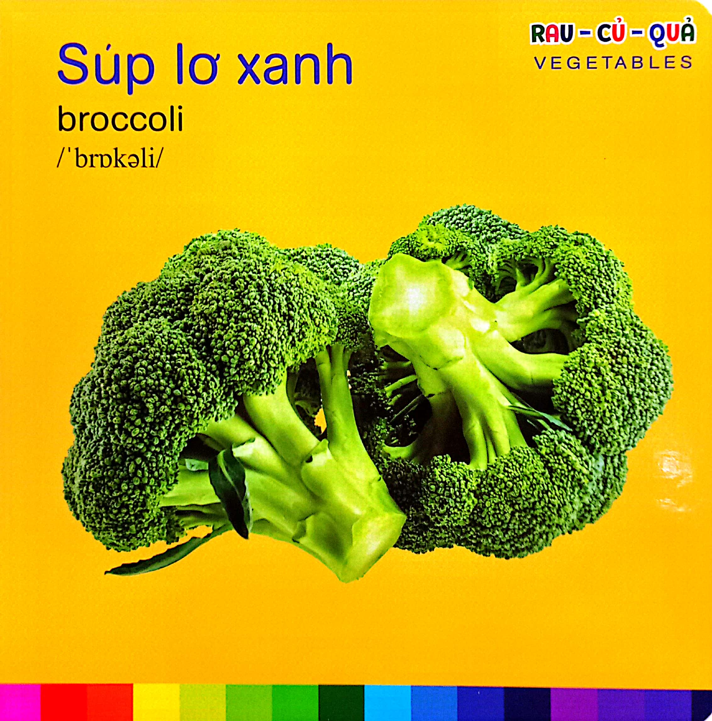 bé nhận biết thế giới xung quanh - rau củ quả - vegetalbles - Ảnh 4