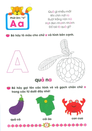 bé nhận biết và làm quen chữ cái - hành trang cho bé vào lớp 1 (tái bản 2016) - Ảnh 3