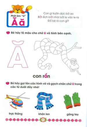 bé nhận biết và làm quen chữ cái - hành trang cho bé vào lớp 1 (tái bản 2016) - Ảnh 4