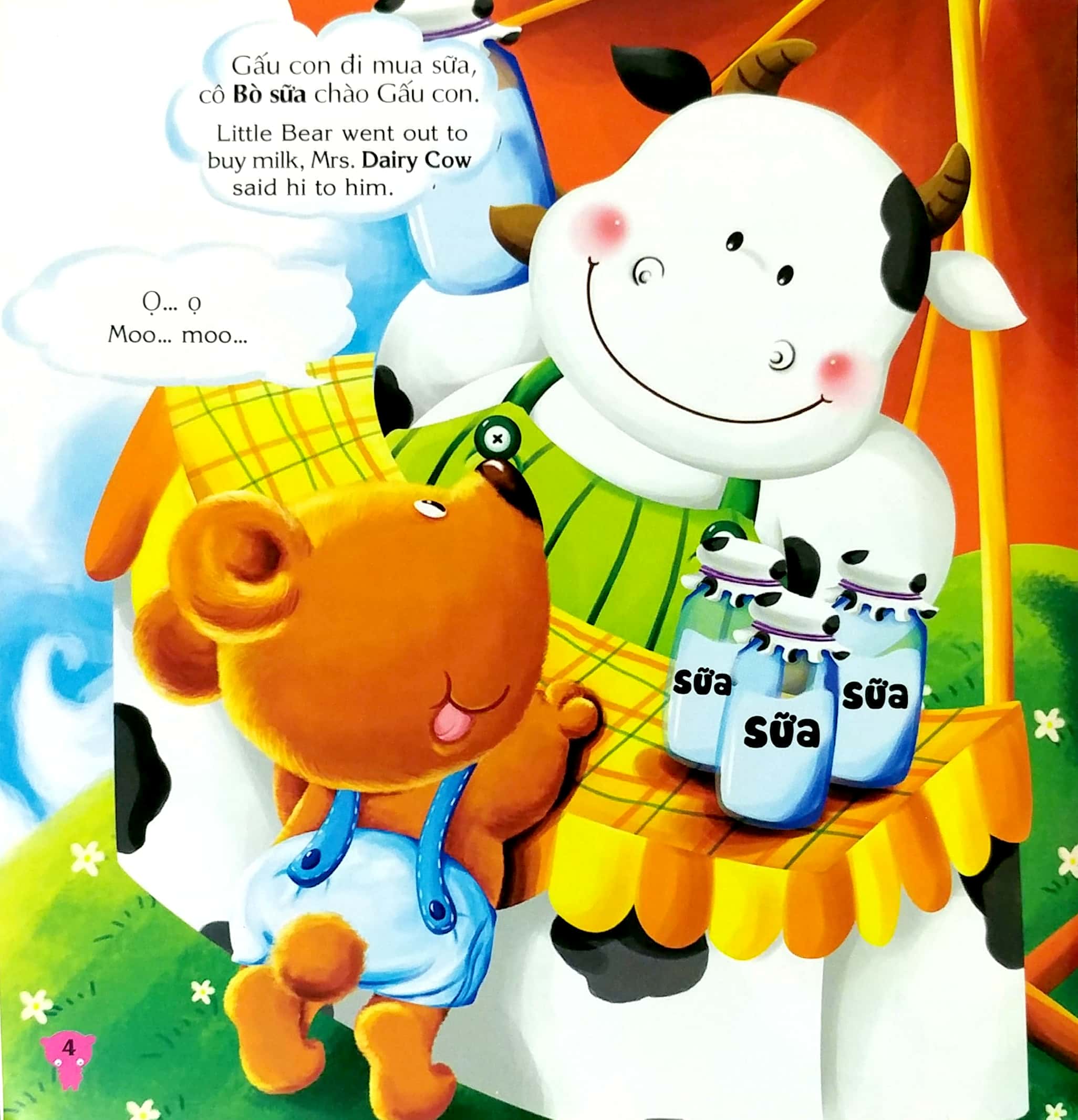 Bé Rèn Trí Thông Minh - Học Về Loài Vật - Những Người Bạn Mới - Ảnh 4