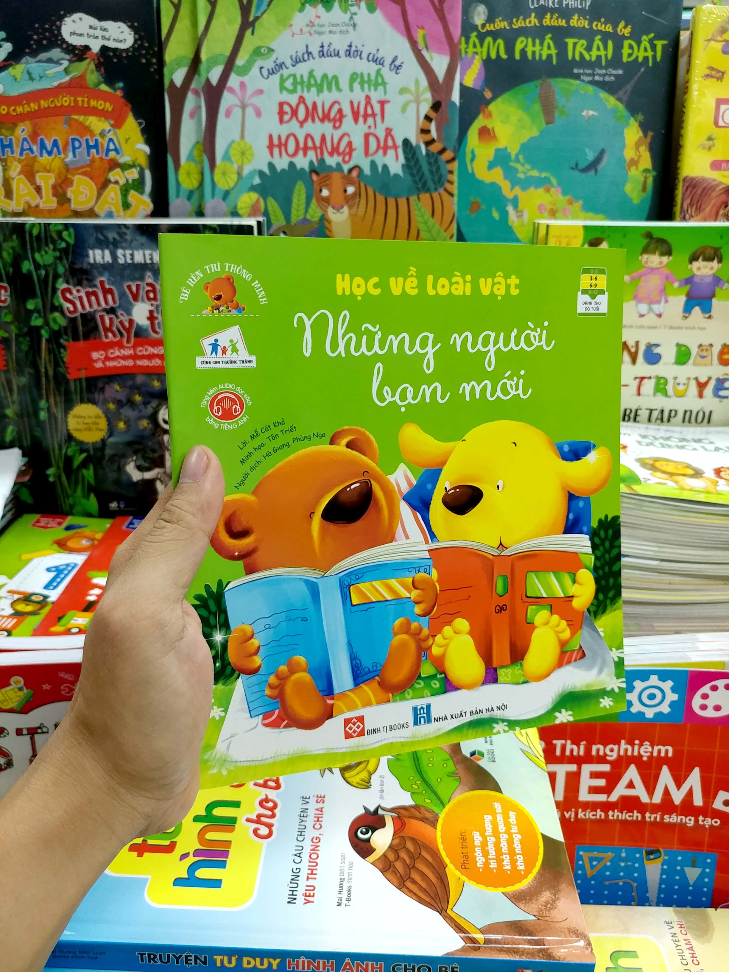 Bé Rèn Trí Thông Minh - Học Về Loài Vật - Những Người Bạn Mới - Ảnh 7