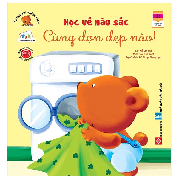 Bé Rèn Trí Thông Minh - Học Về Màu Sắc - Cùng Dọn Dẹp Nào!