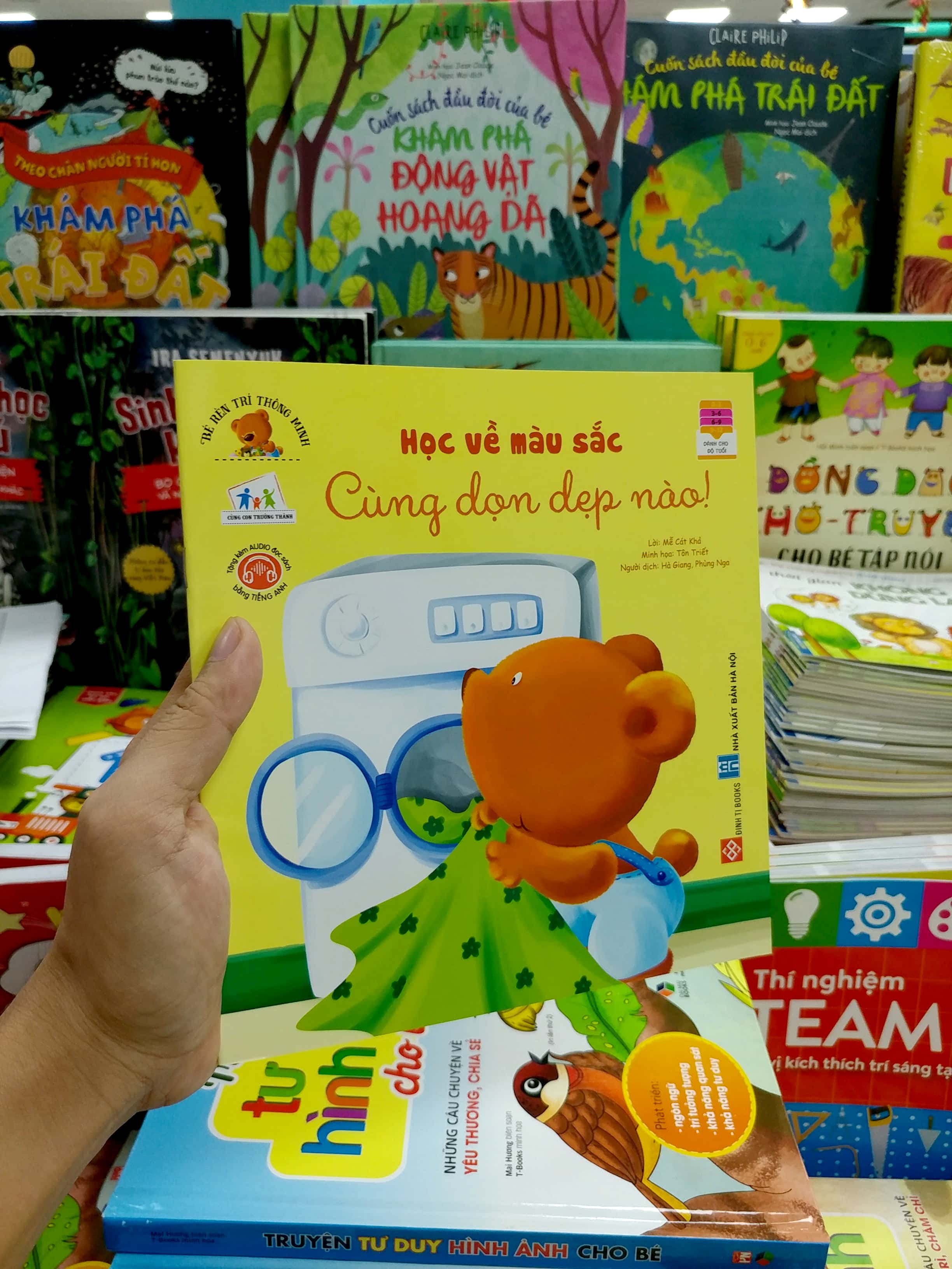 Bé Rèn Trí Thông Minh - Học Về Màu Sắc - Cùng Dọn Dẹp Nào! - Ảnh 7