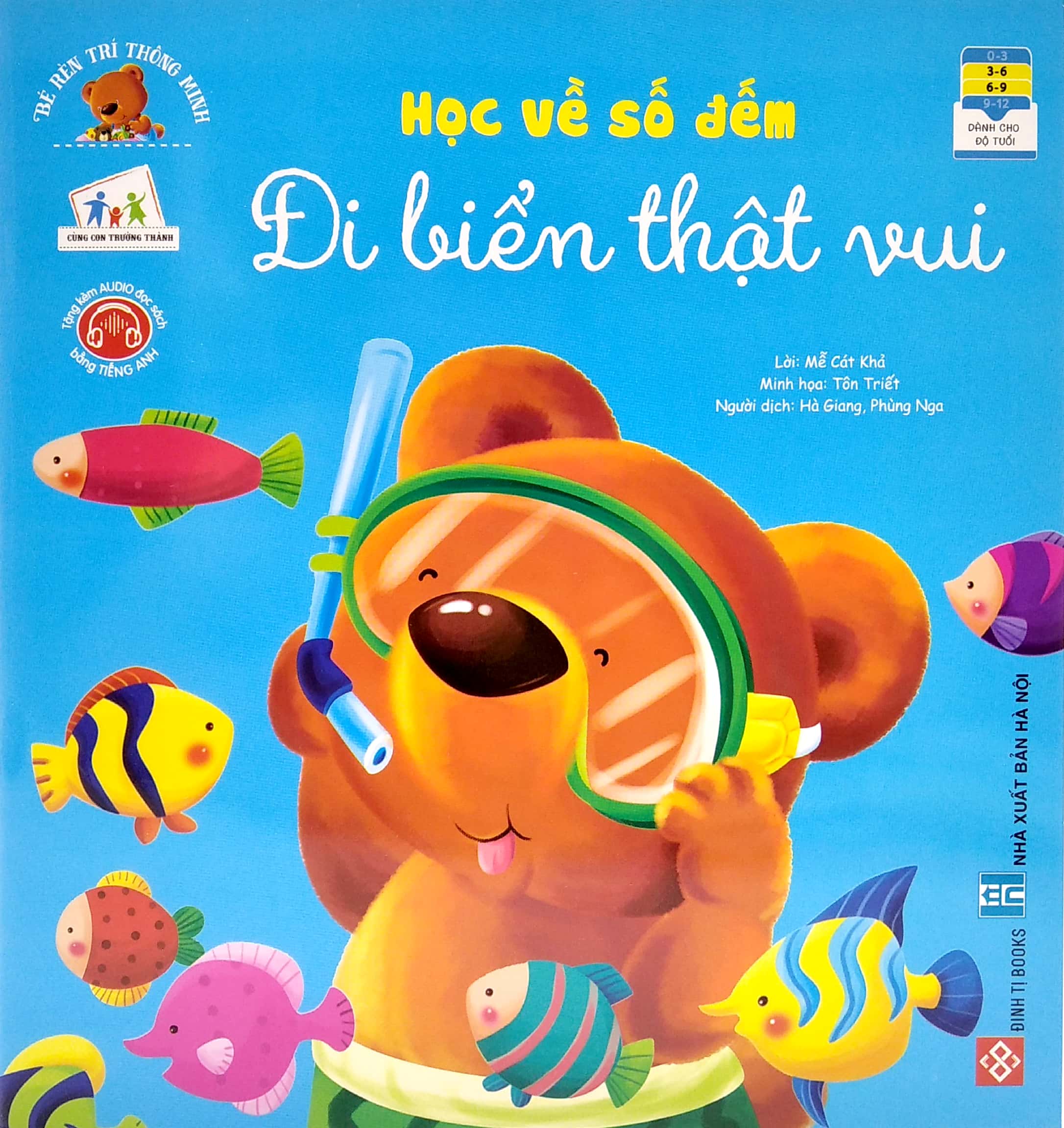 bé rèn trí thông minh - học về số đếm - đi biển thật vui - Ảnh 2