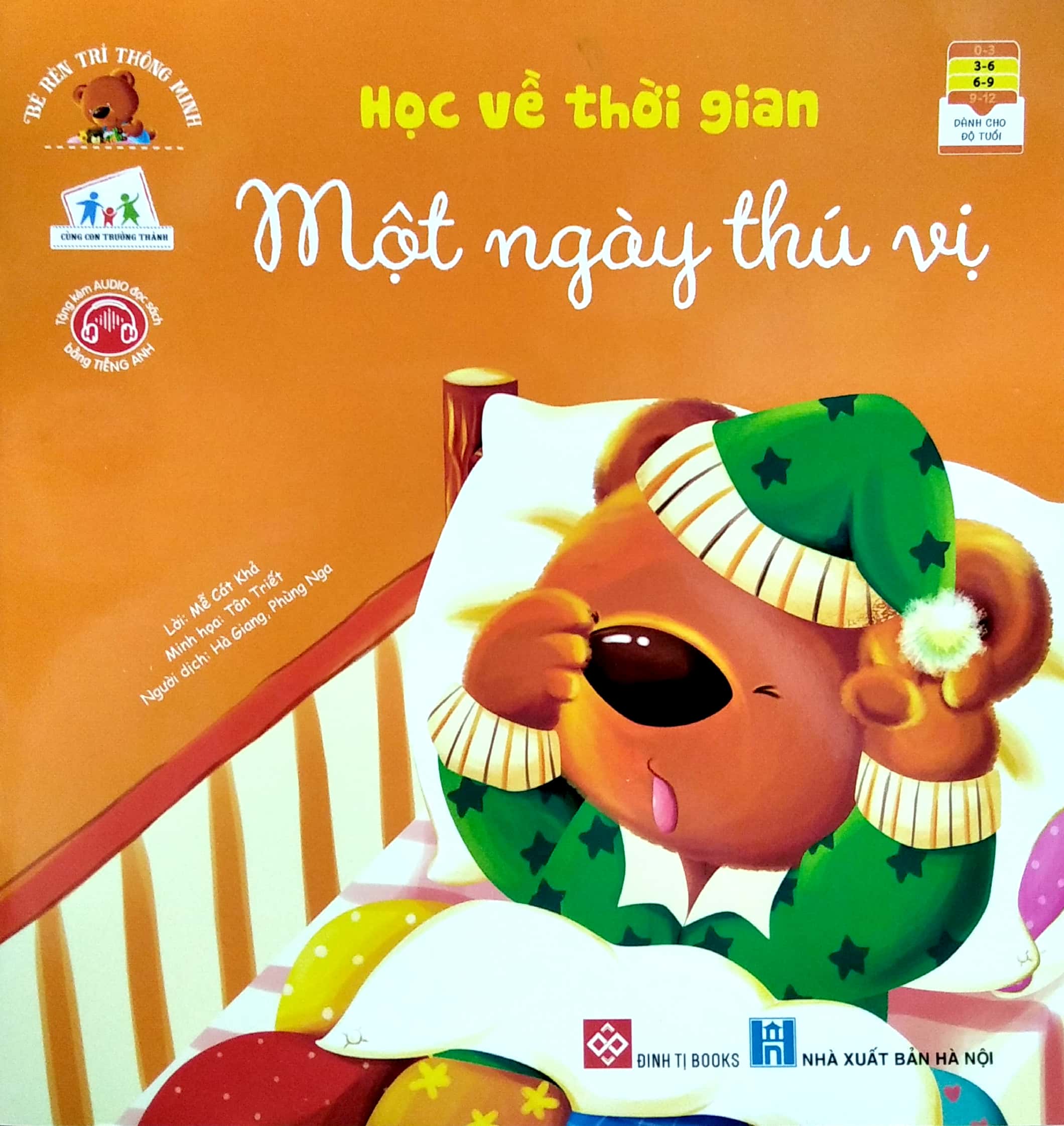 bé rèn trí thông minh - học về thời gian - một ngày thú vị - Ảnh 2
