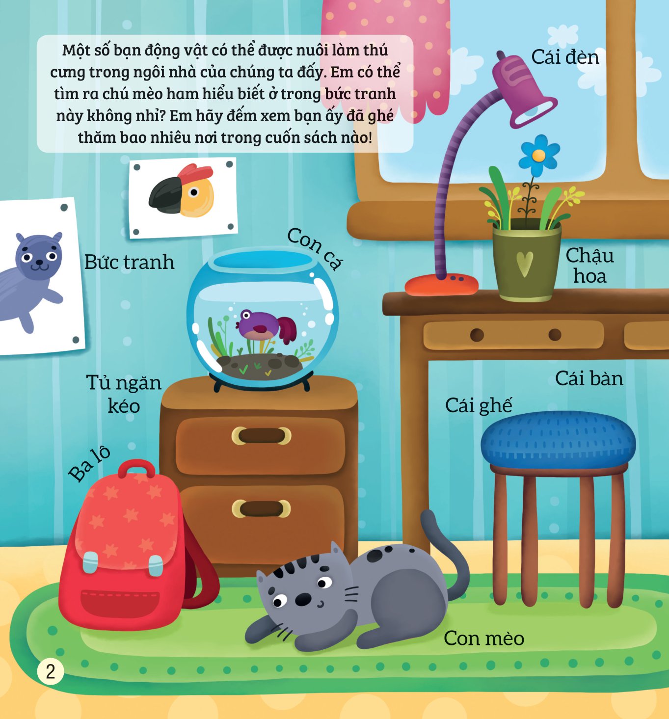 bé rèn trí thông minh qua hoạt động quan sát và tìm kiếm - các loài động vật - Ảnh 3