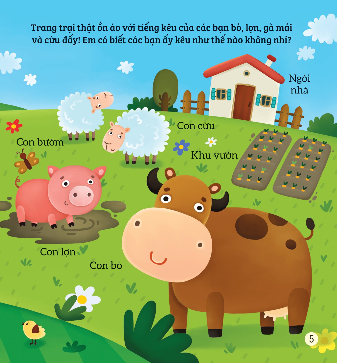 bé rèn trí thông minh qua hoạt động quan sát và tìm kiếm - các loài động vật - Ảnh 6