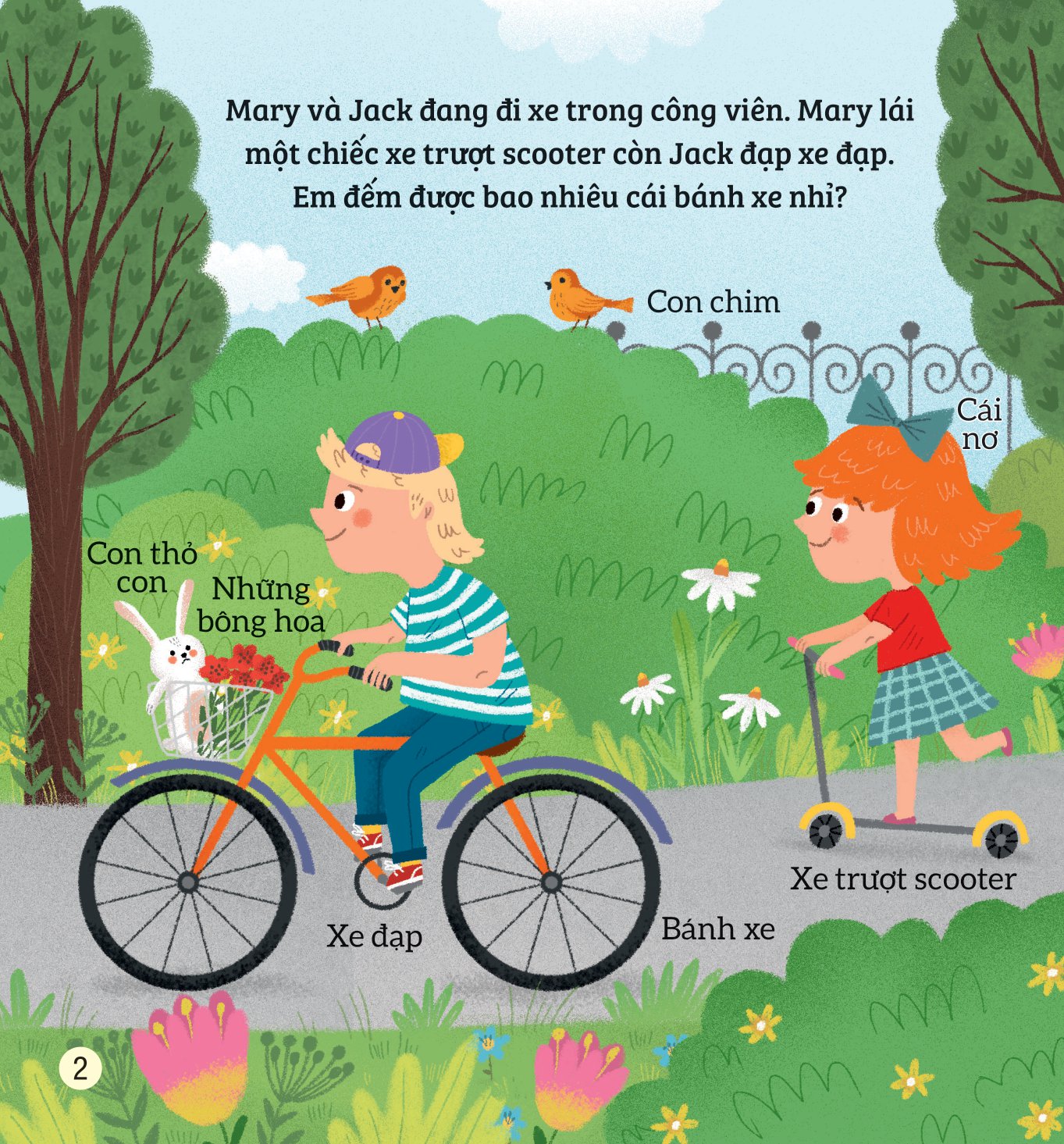 bé rèn trí thông minh qua hoạt động quan sát và tìm kiếm - trong công viên - Ảnh 3