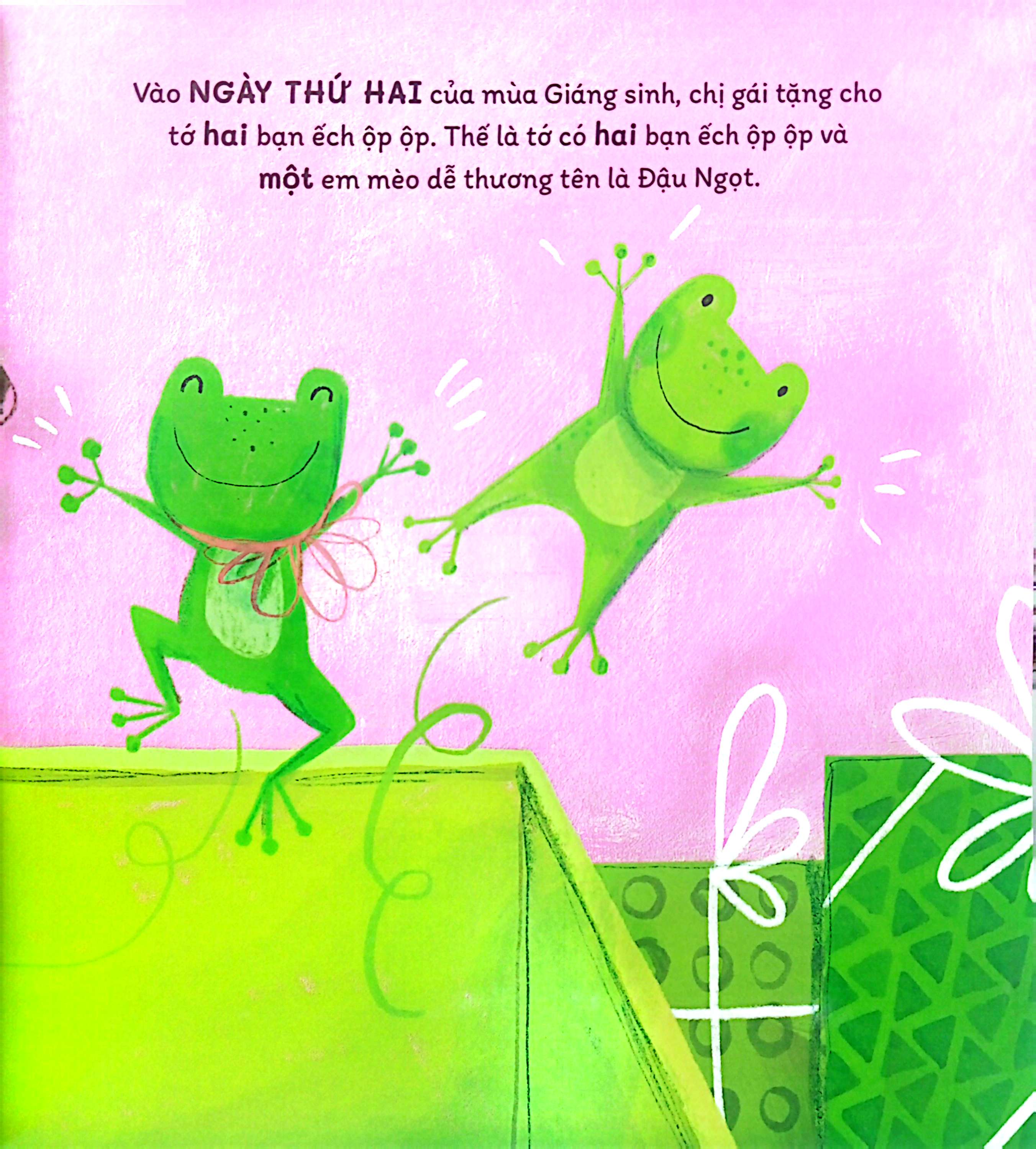 bé tập đếm và học về các loài động vật - 12 thú cưng giáng sinh - Ảnh 4