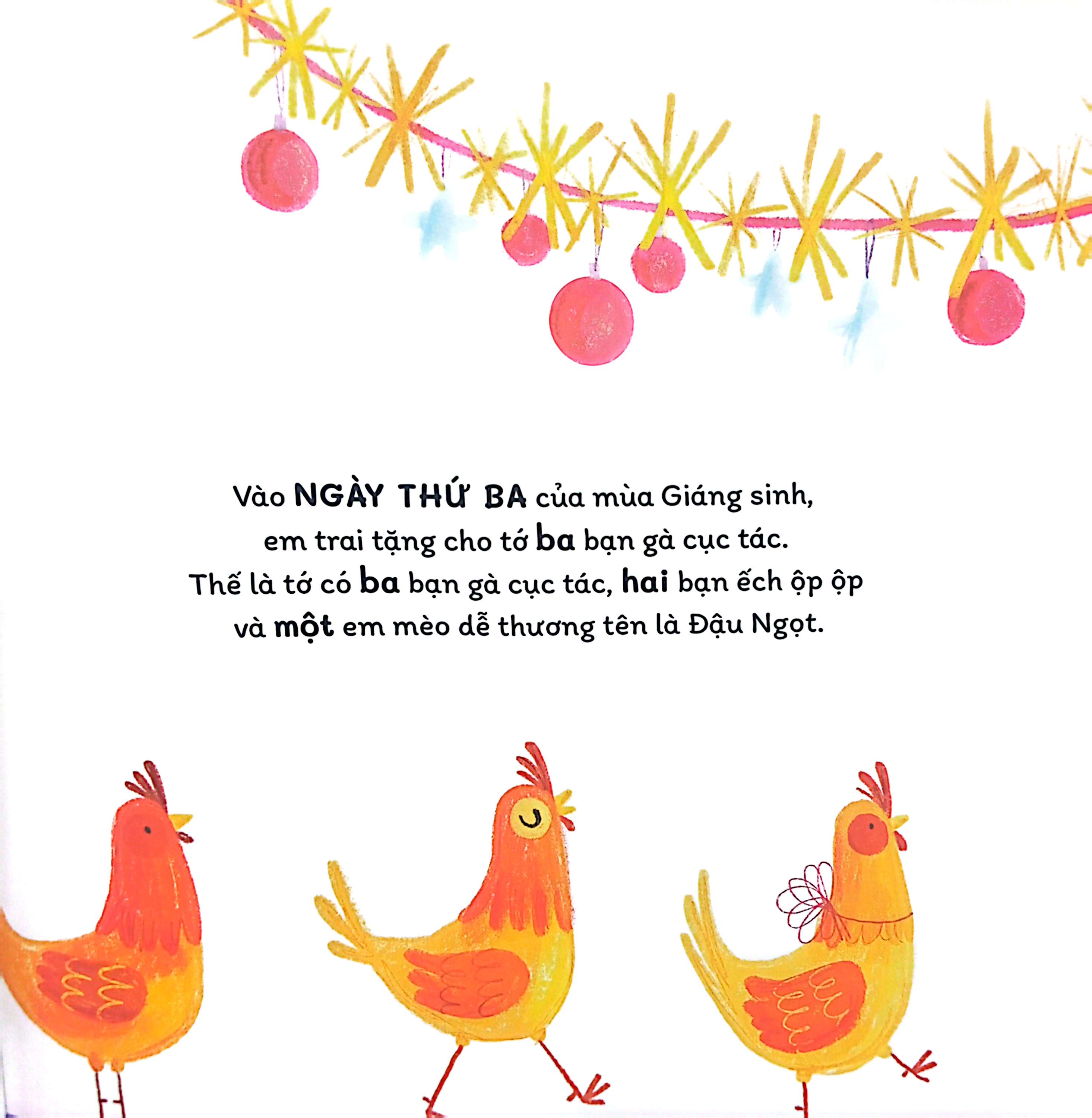 bé tập đếm và học về các loài động vật - 12 thú cưng giáng sinh - Ảnh 5