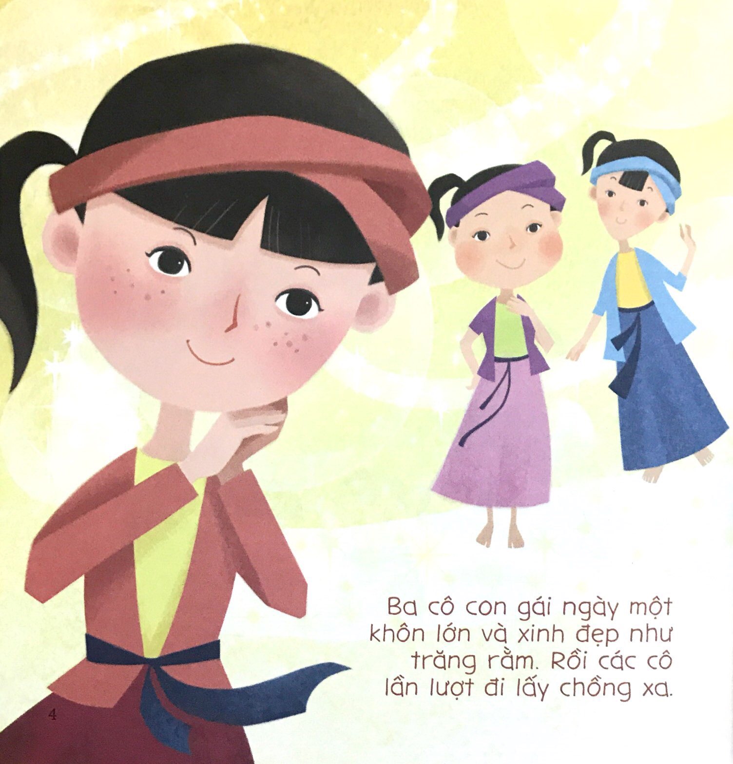 bé tập kể chuyện - ba cô gái (tái bản 2023) - Ảnh 4