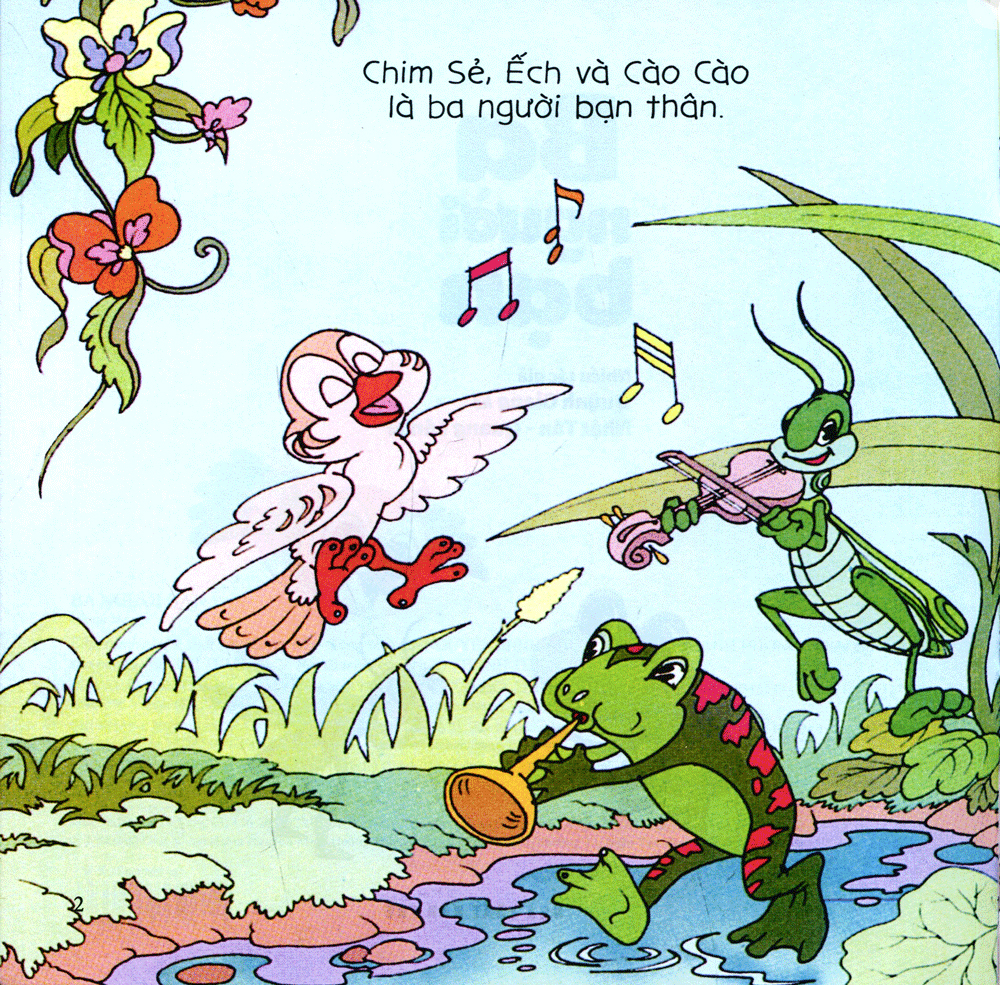 bé tập kể chuyện - ba người bạn (tái bản 2022) - Ảnh 2