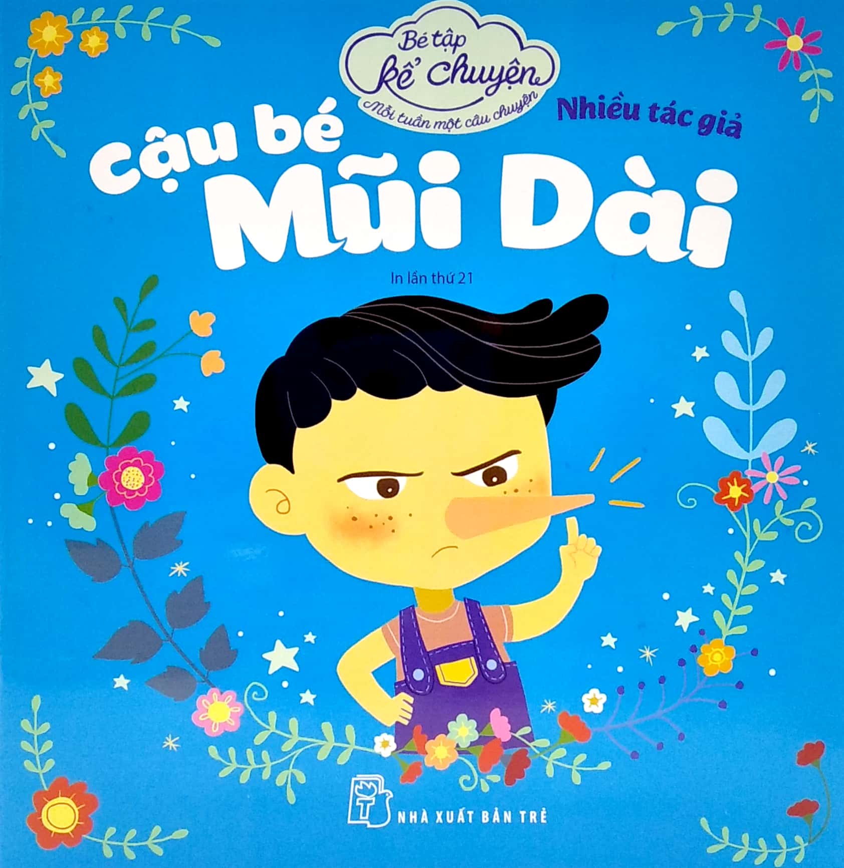 bé tập kể chuyện - cậu bé mũi dài (tái bản 2022) - Ảnh 2