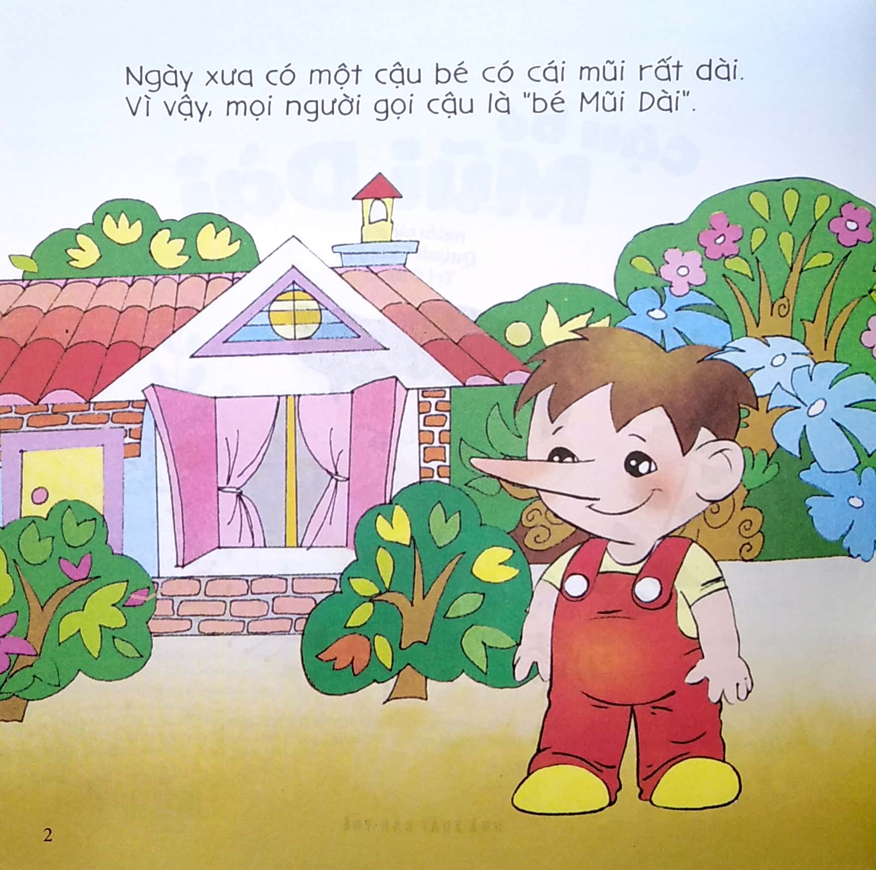 bé tập kể chuyện - cậu bé mũi dài (tái bản 2022) - Ảnh 3