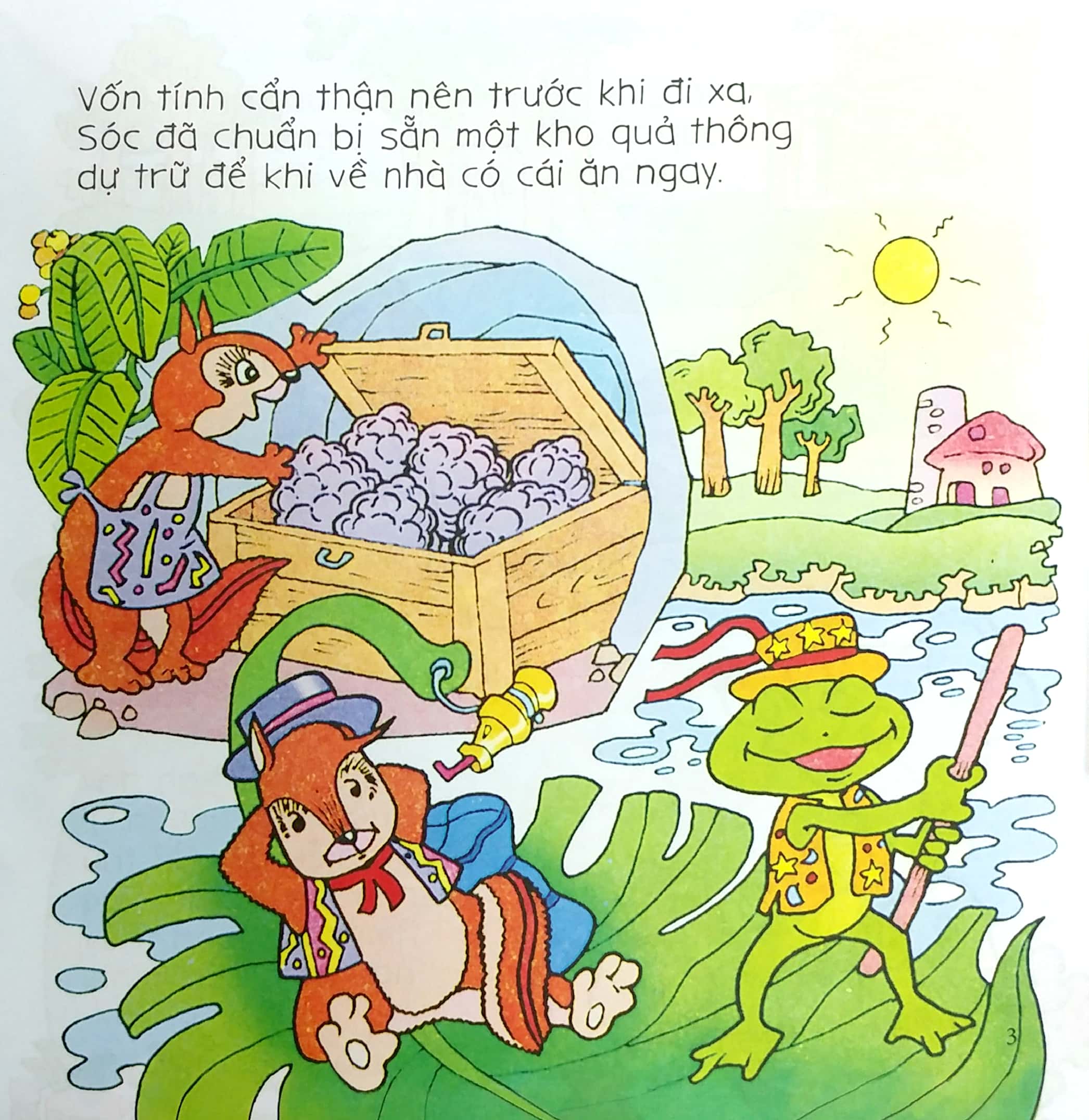 bé tập kể chuyện - câu chuyện trong rừng (tái bản 2022) - Ảnh 4