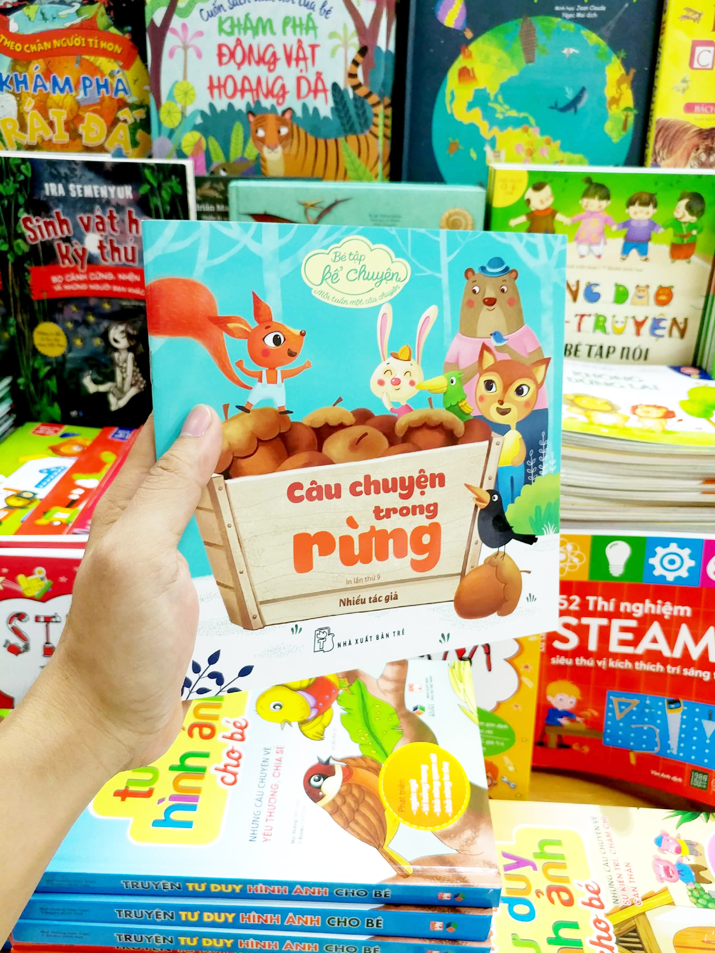 bé tập kể chuyện - câu chuyện trong rừng (tái bản 2022) - Ảnh 7