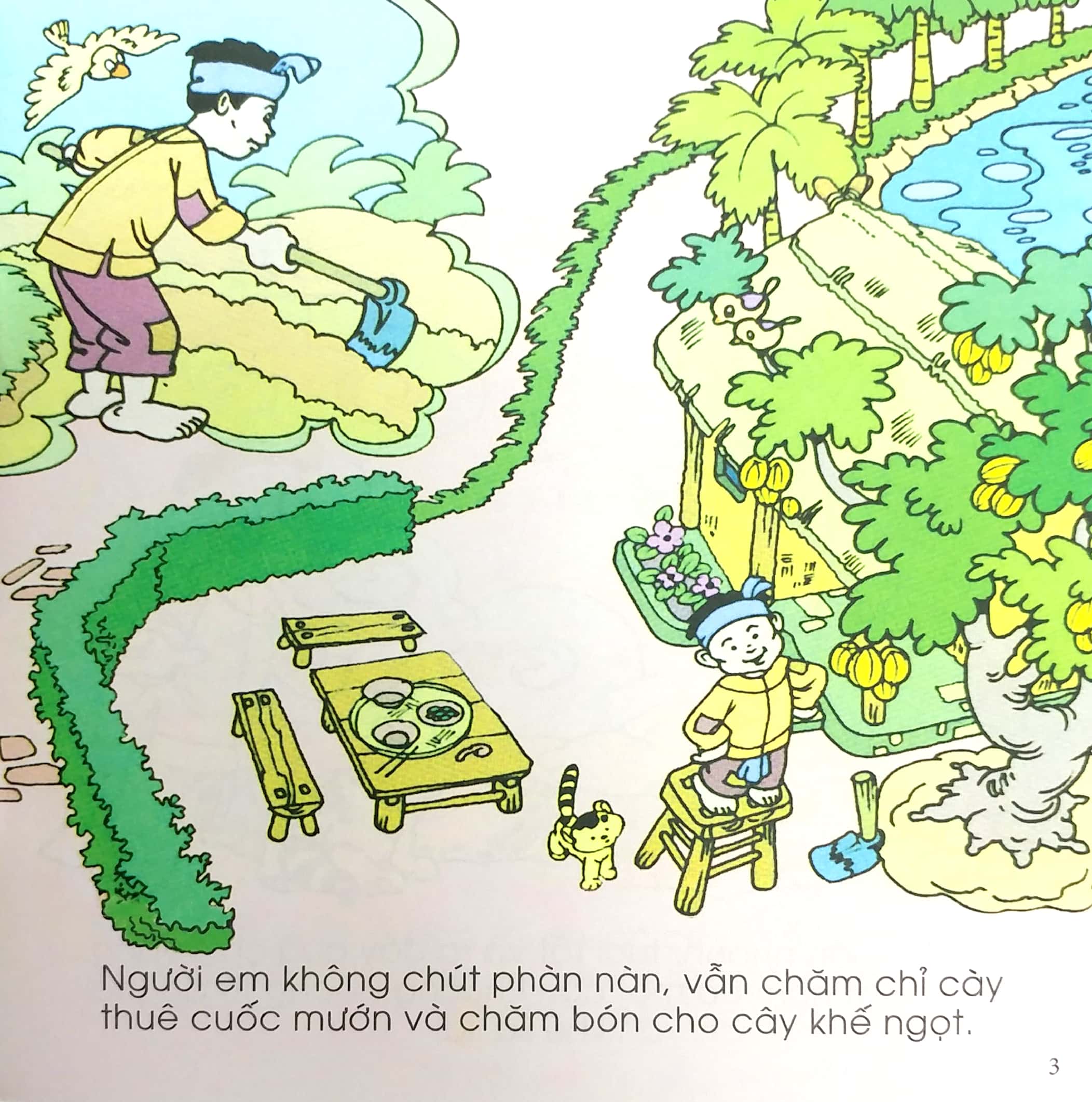 bé tập kể chuyện - cây khế (tái bản 2022) - Ảnh 4