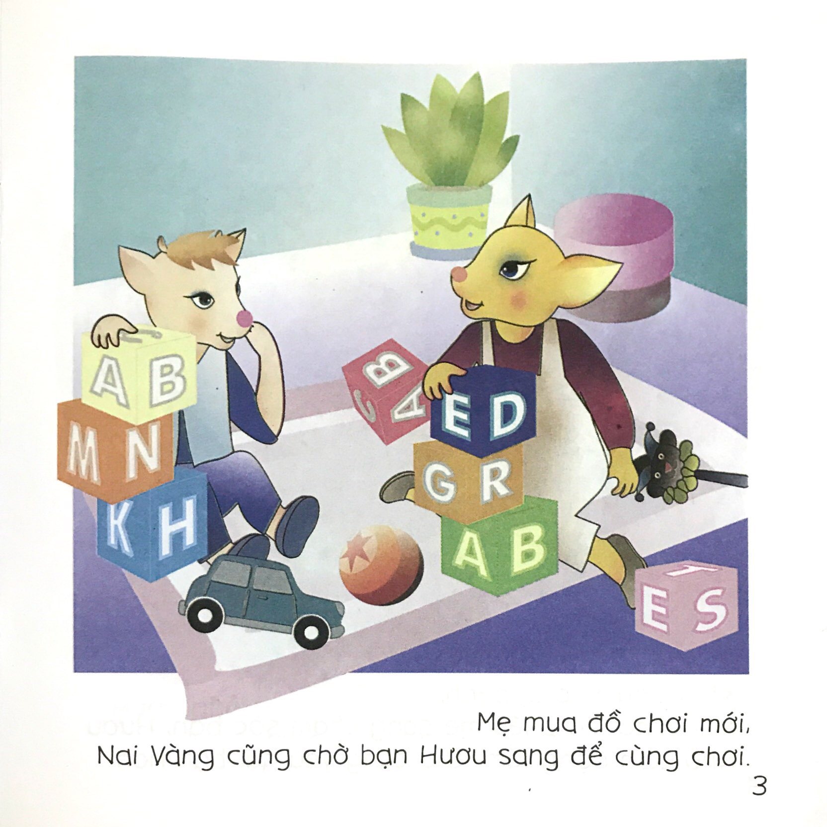 bé tập kể chuyện - chiếc khăn quàng của hươu nhỏ (tái bản 2022) - Ảnh 3