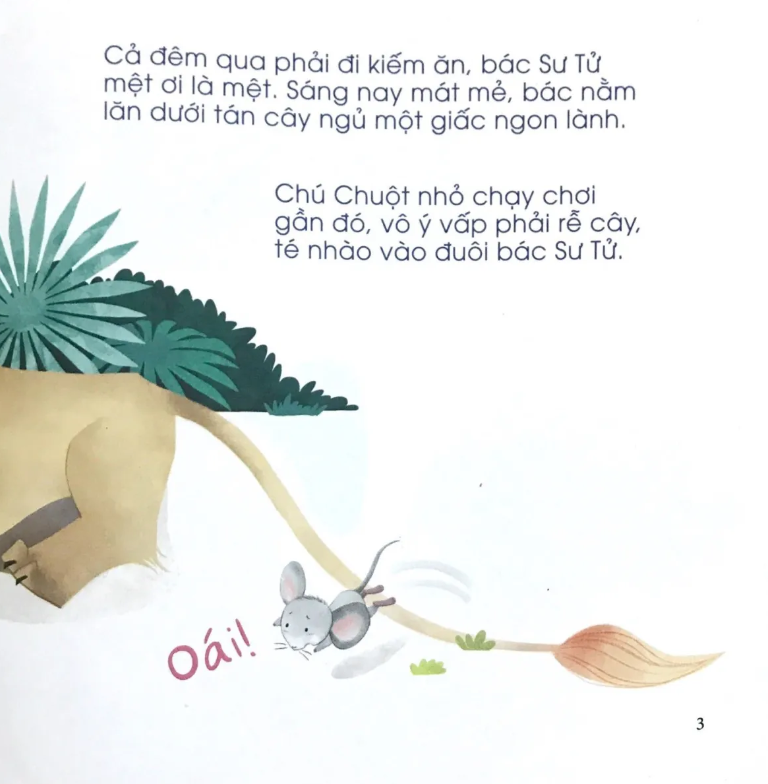 bé tập kể chuyện - chú chuột trả ơn (2022) - Ảnh 4