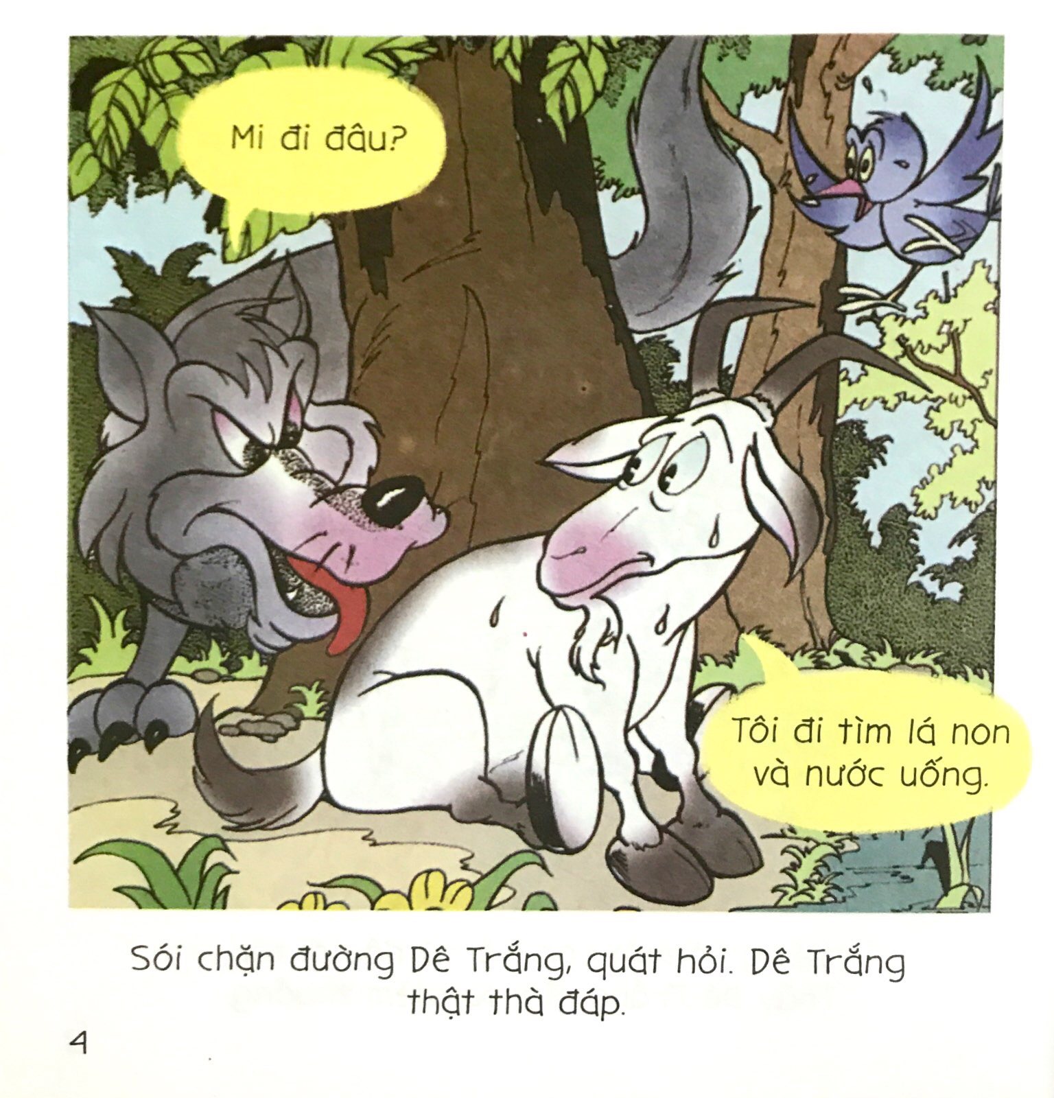 bé tập kể chuyện - chú dê đen (tái bản 2022) - Ảnh 4