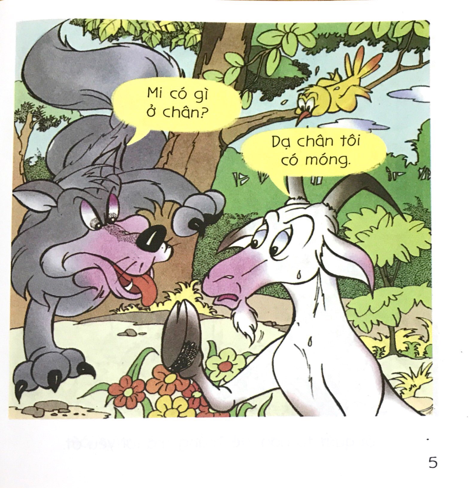 bé tập kể chuyện - chú dê đen (tái bản 2022) - Ảnh 5