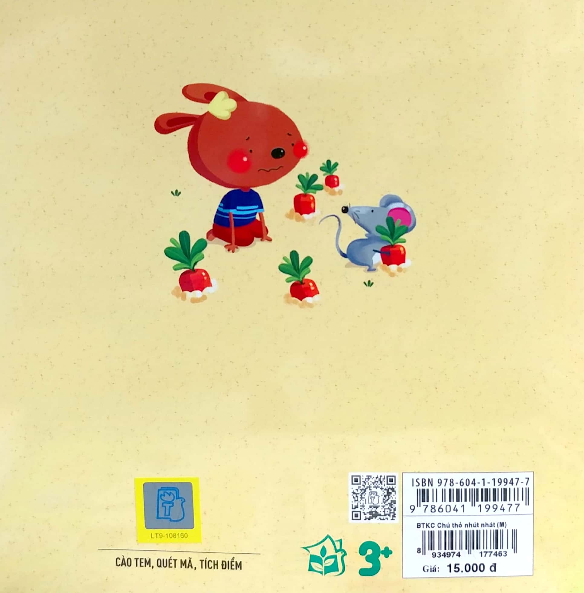 bé tập kể chuyện - chú thỏ nhút nhát (tái bản 2022) - Ảnh 6