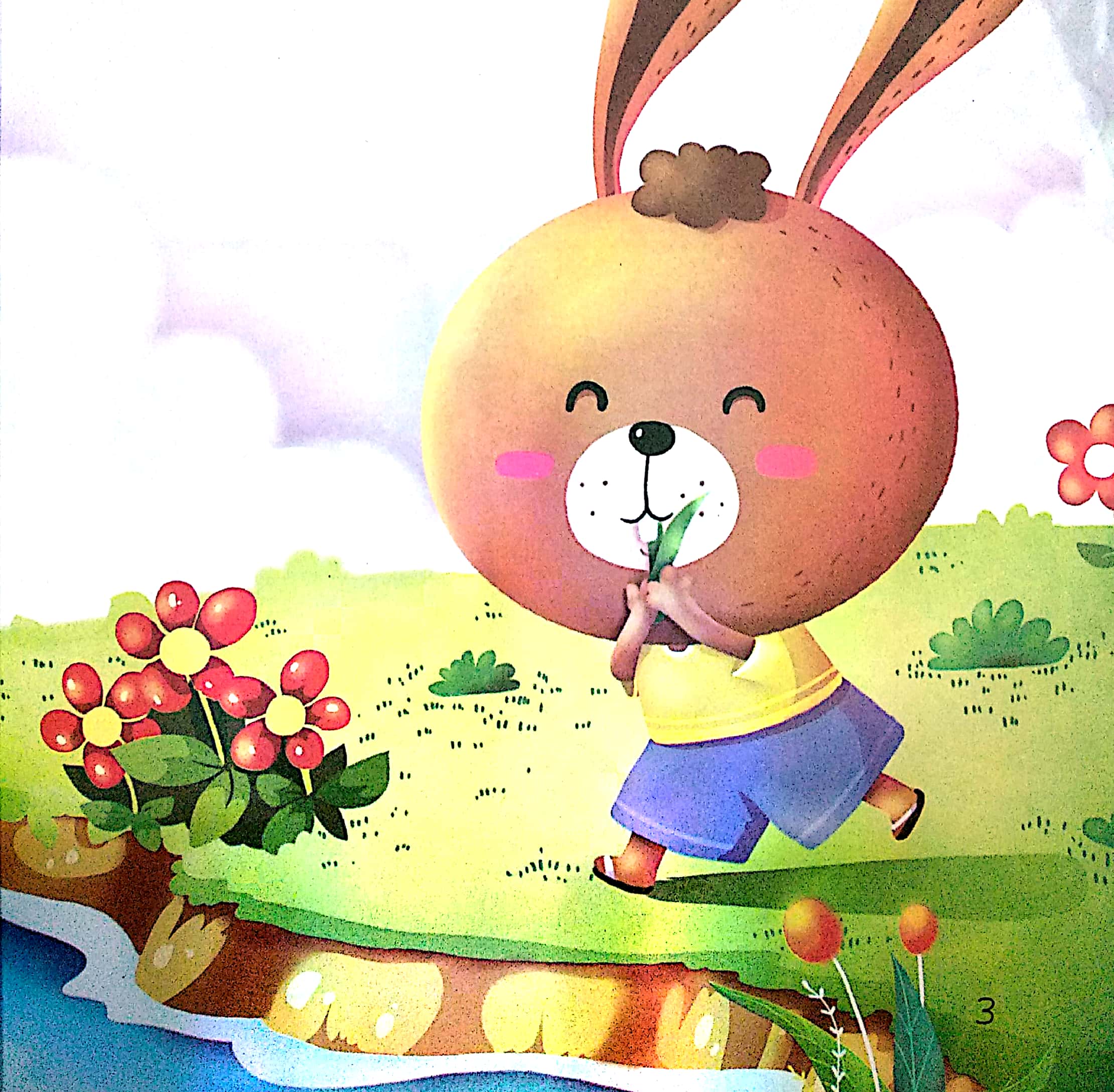 bé tập kể chuyện - chú thỏ tinh khôn (tái bản 2022) - Ảnh 3