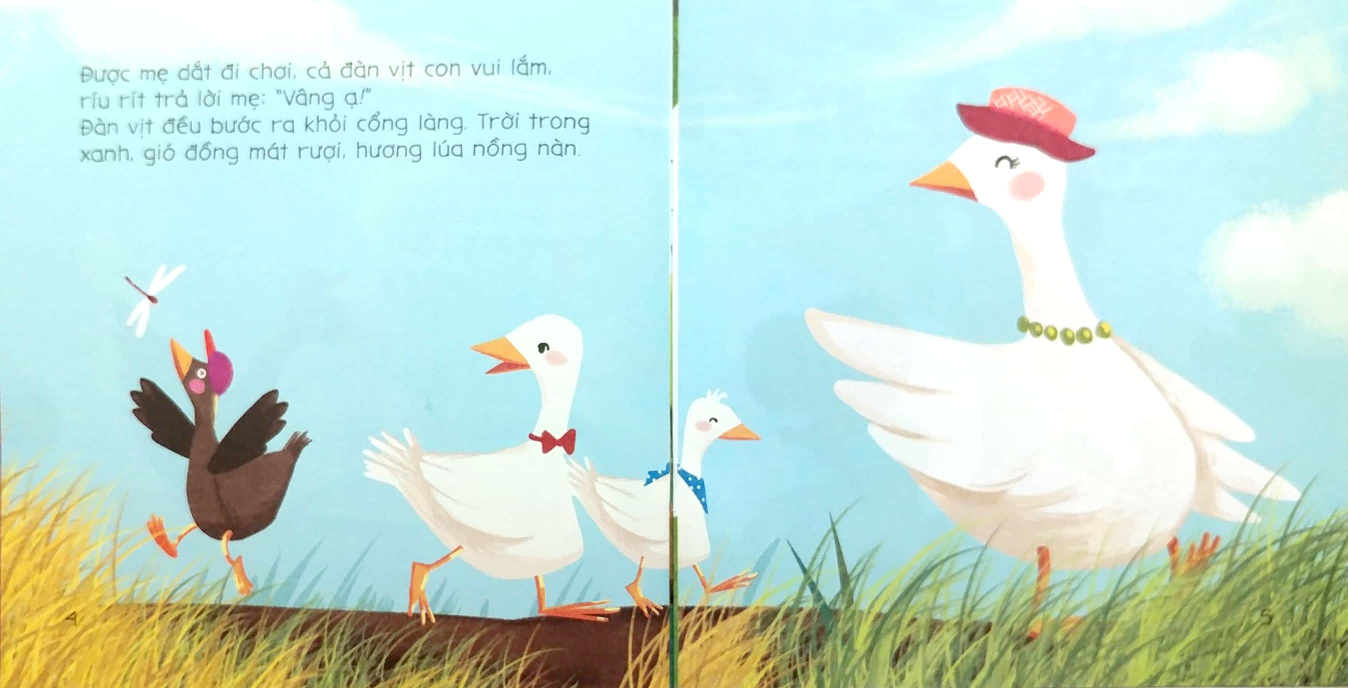 bé tập kể chuyện - chú vịt xám (tái bản 2022) - Ảnh 3