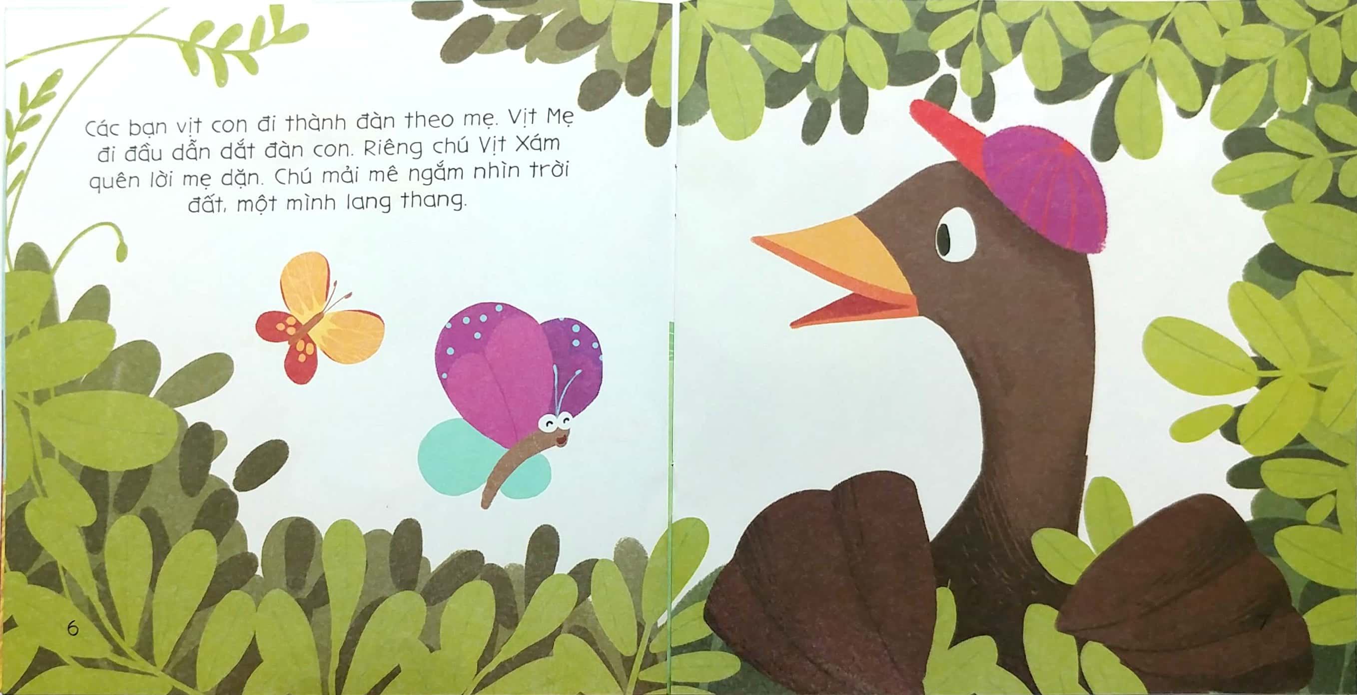 bé tập kể chuyện - chú vịt xám (tái bản 2022) - Ảnh 4