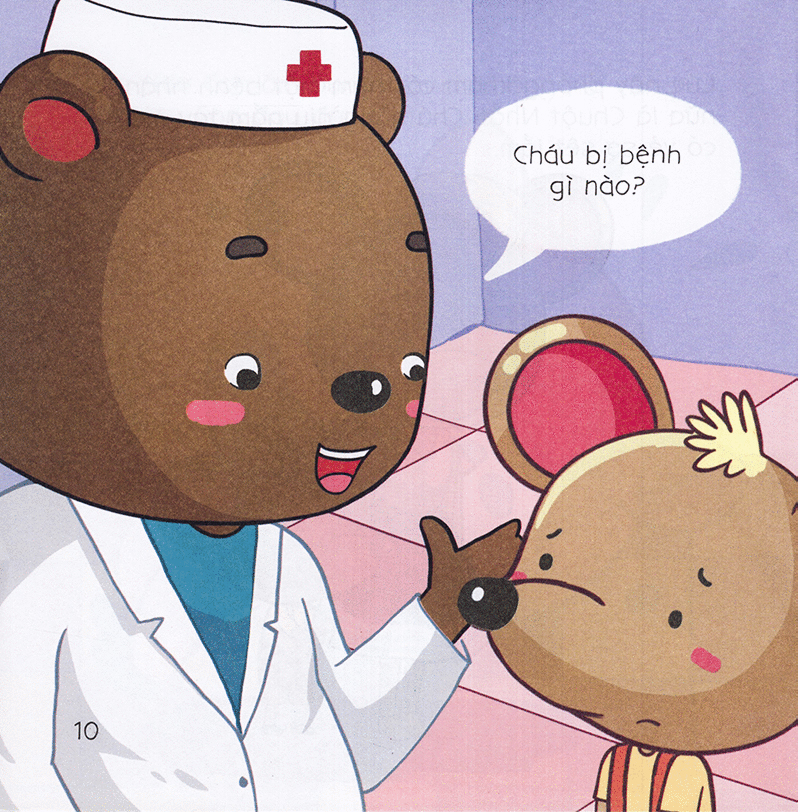 bé tập kể chuyện - chuột nhắt đi khám bệnh (2022) - Ảnh 10