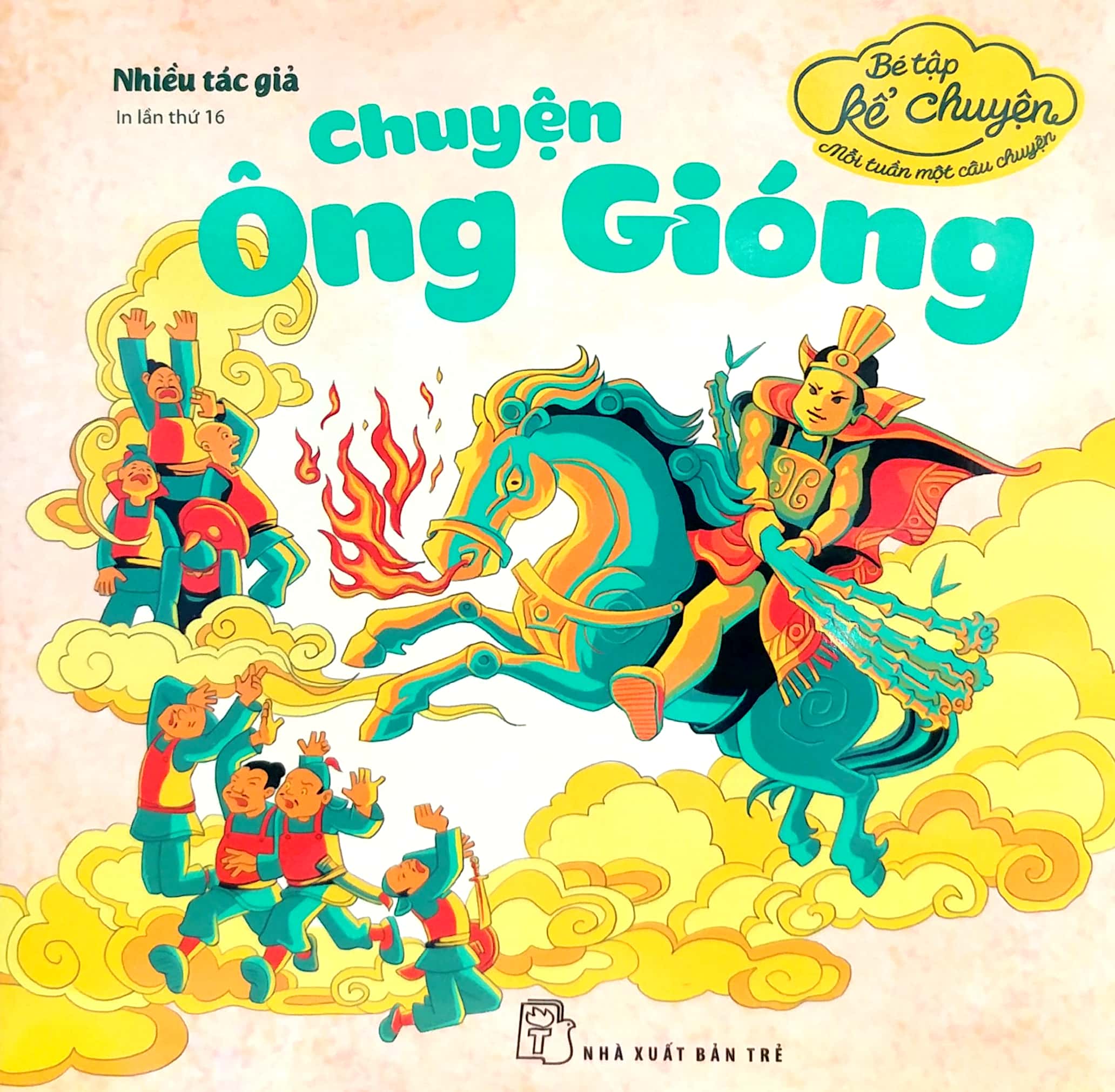 bé tập kể chuyện - chuyện ông gióng (tái bản 2022) - Ảnh 2