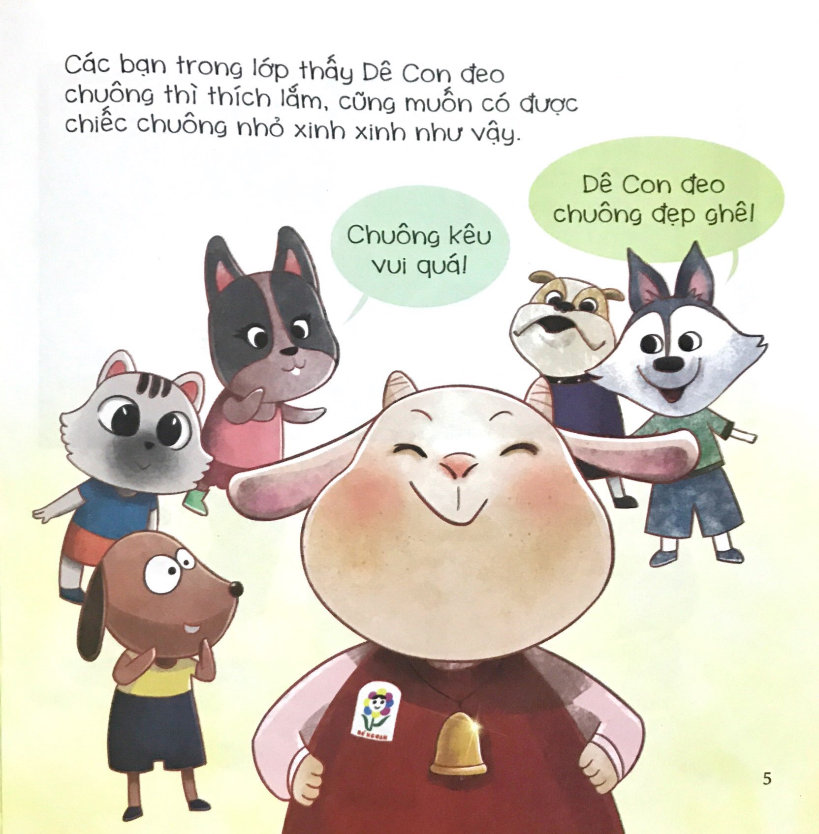 bé tập kể chuyện - dê con được thưởng (tái bản) - Ảnh 5