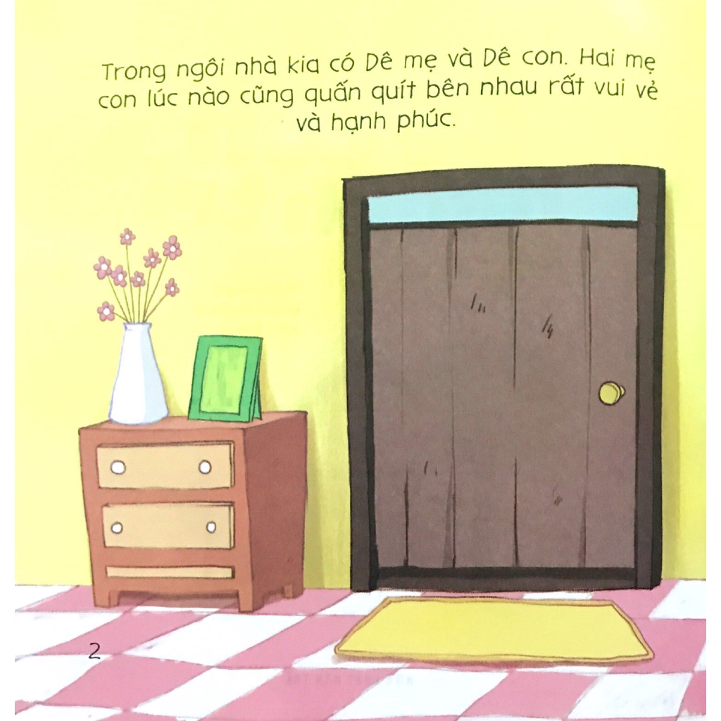 bé tập kể chuyện - dê con nhanh trí (tái bản 2022) - Ảnh 3