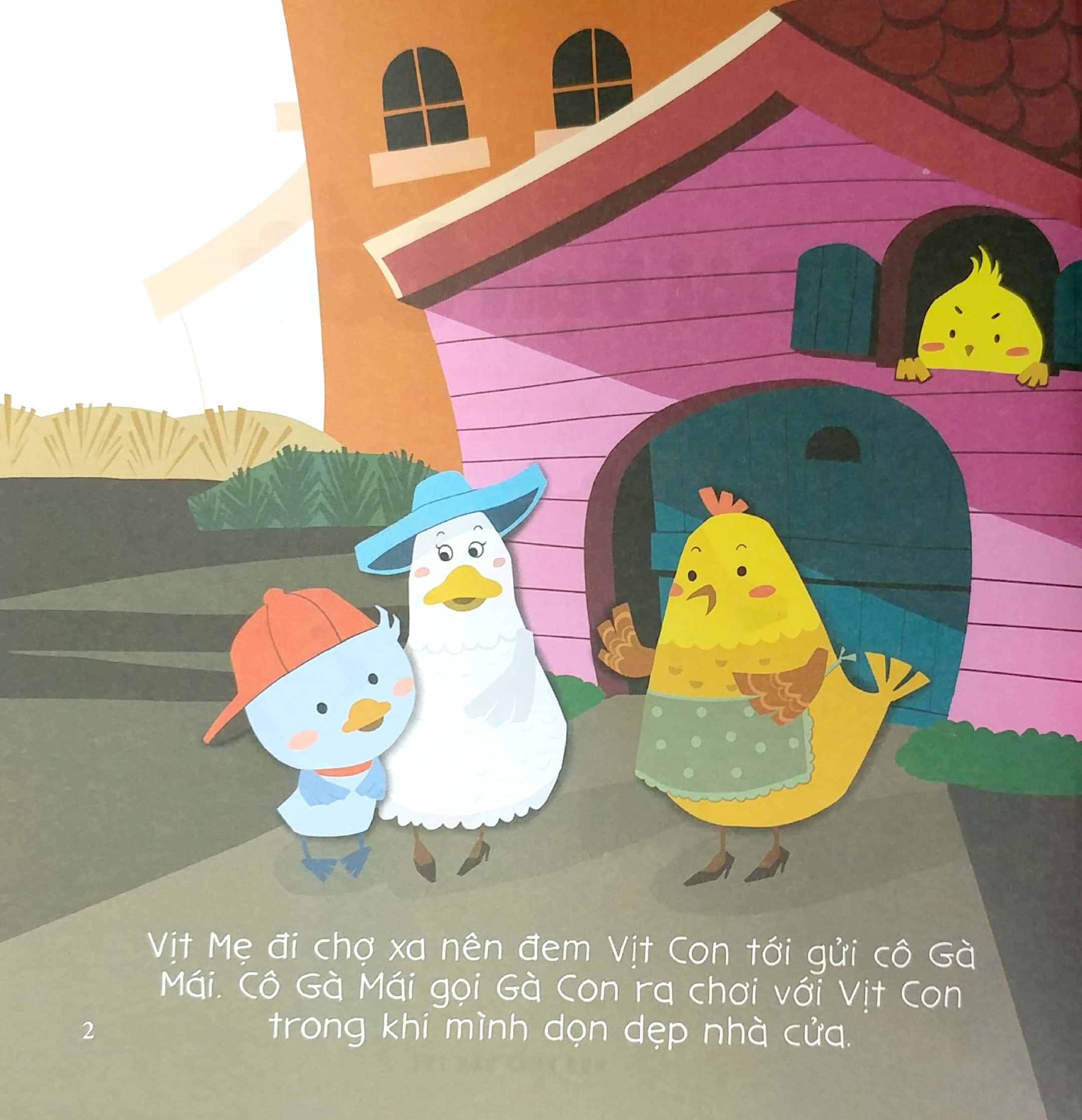 bé tập kể chuyện - đôi bạn tốt (tái bản 2022) - Ảnh 3