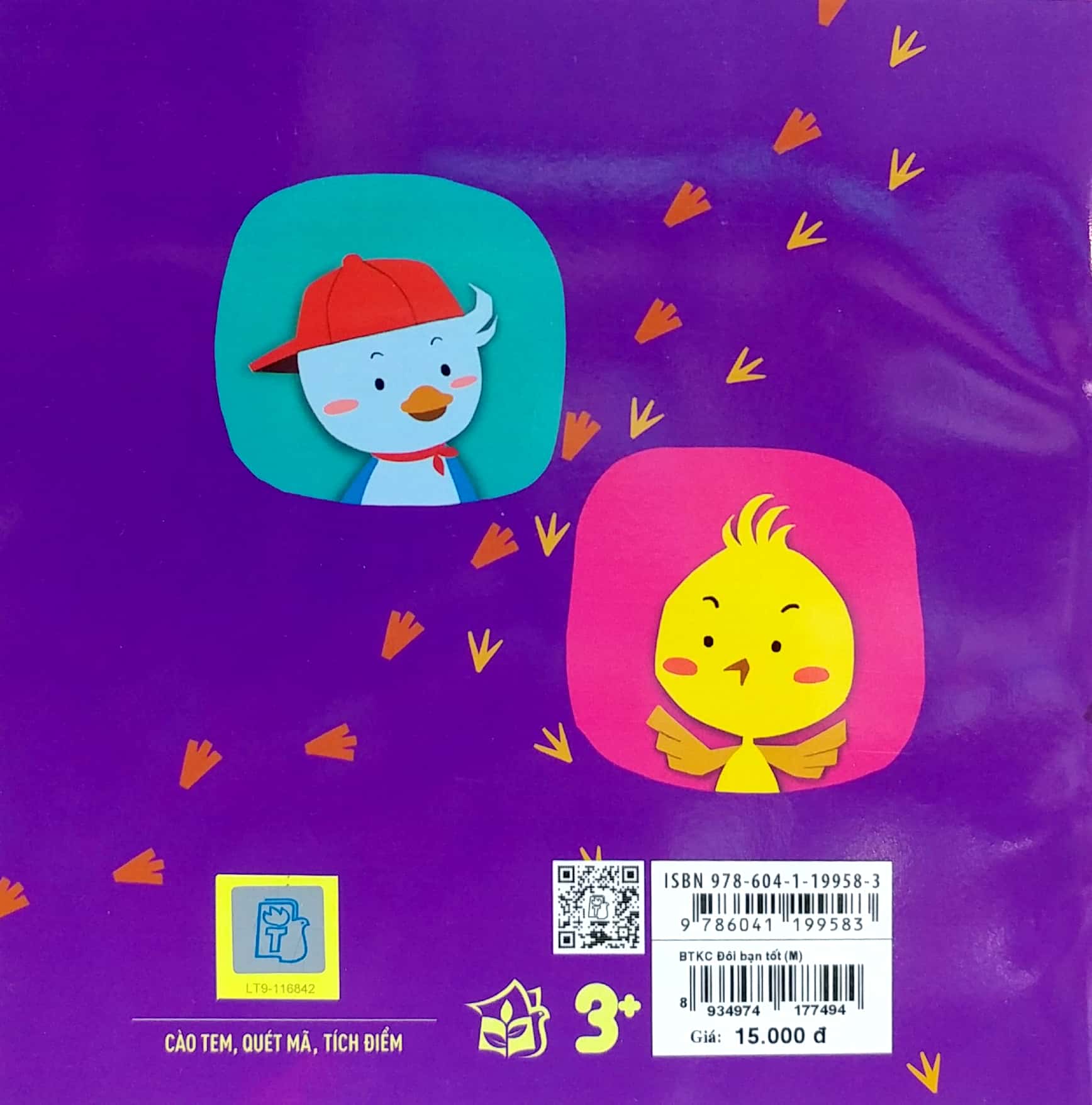 bé tập kể chuyện - đôi bạn tốt (tái bản 2022) - Ảnh 6