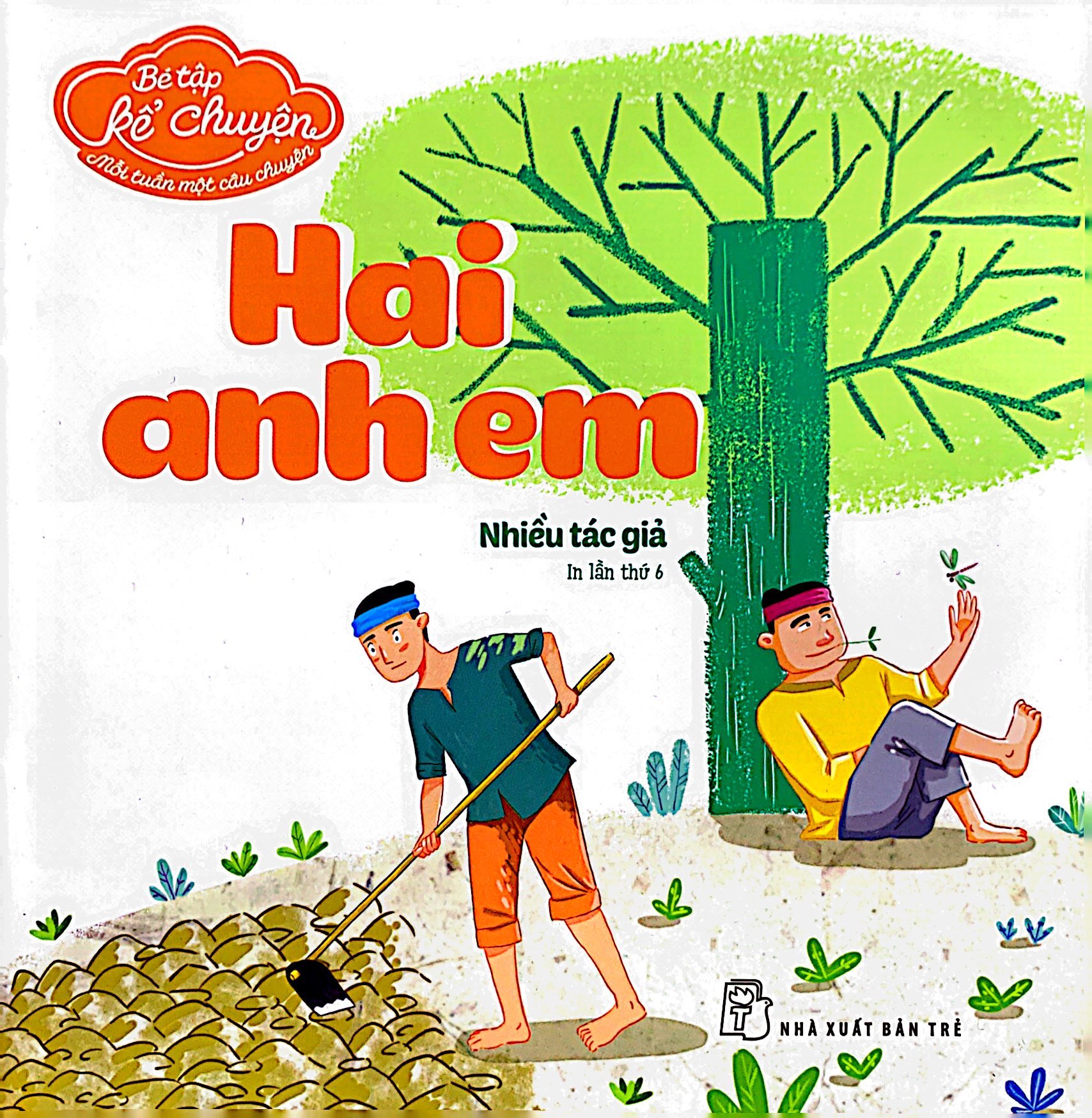 bé tập kể chuyện - hai anh em (tái bản 2022) - Ảnh 2