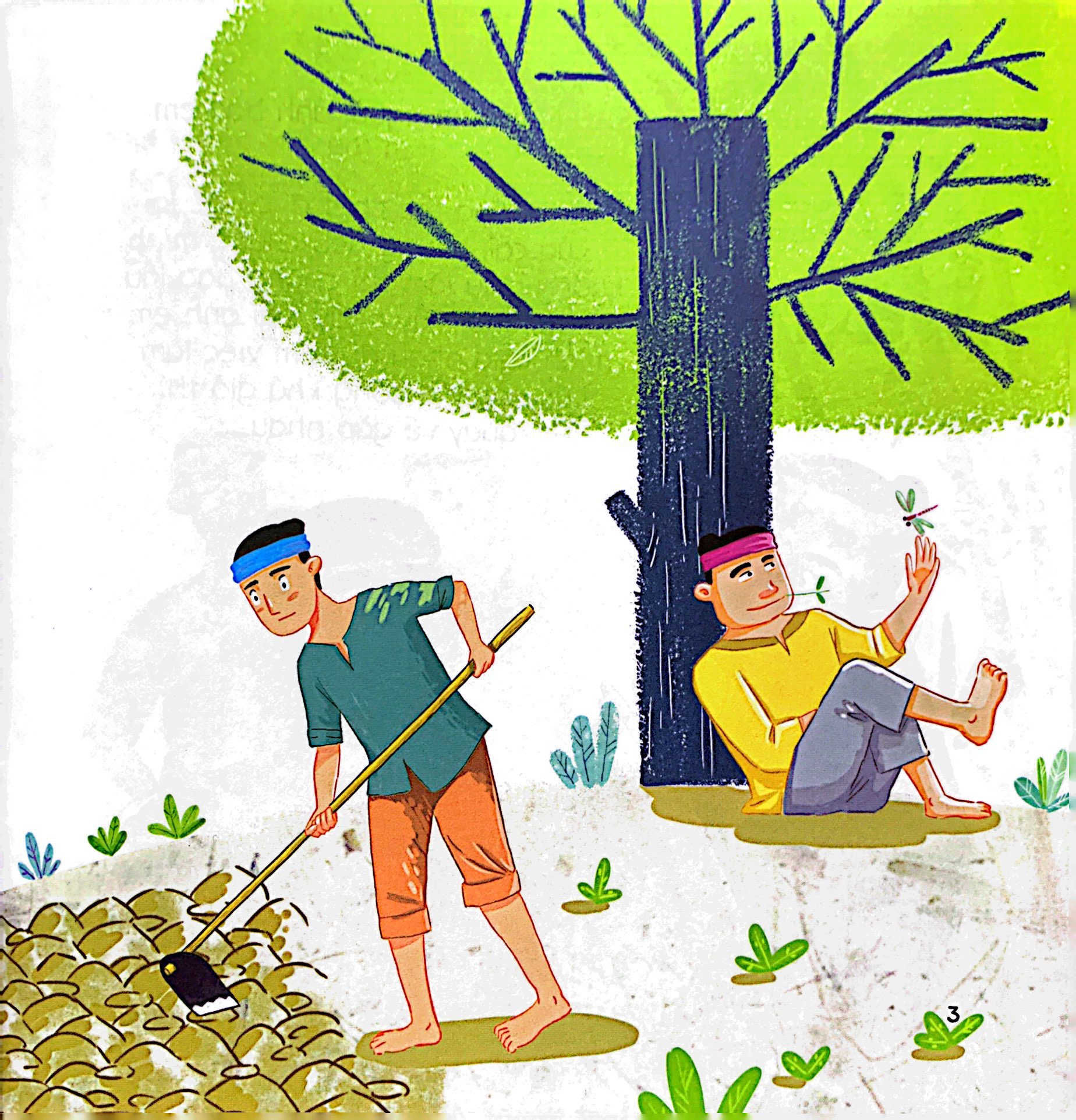 bé tập kể chuyện - hai anh em (tái bản 2022) - Ảnh 4