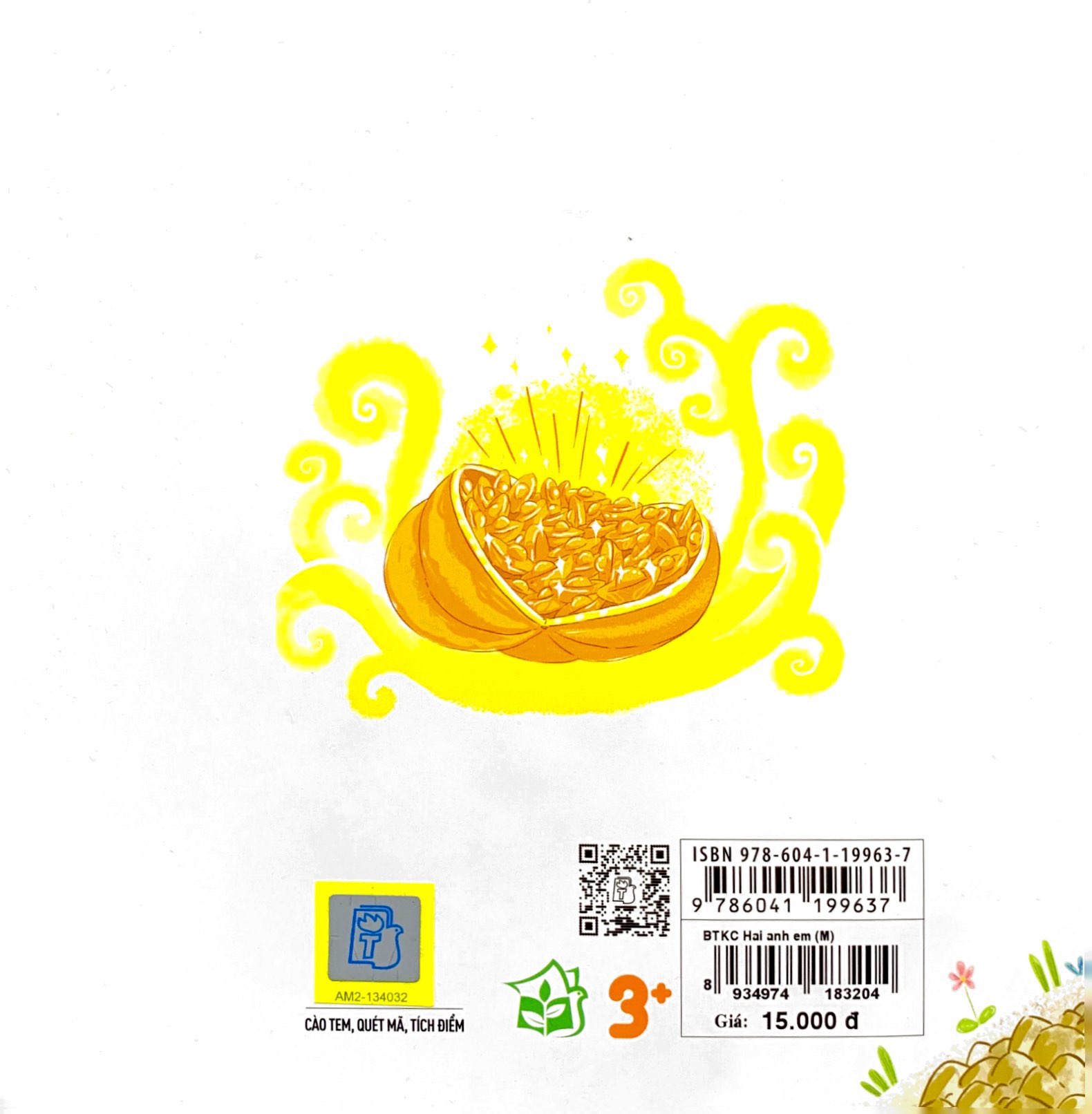 bé tập kể chuyện - hai anh em (tái bản 2022) - Ảnh 7