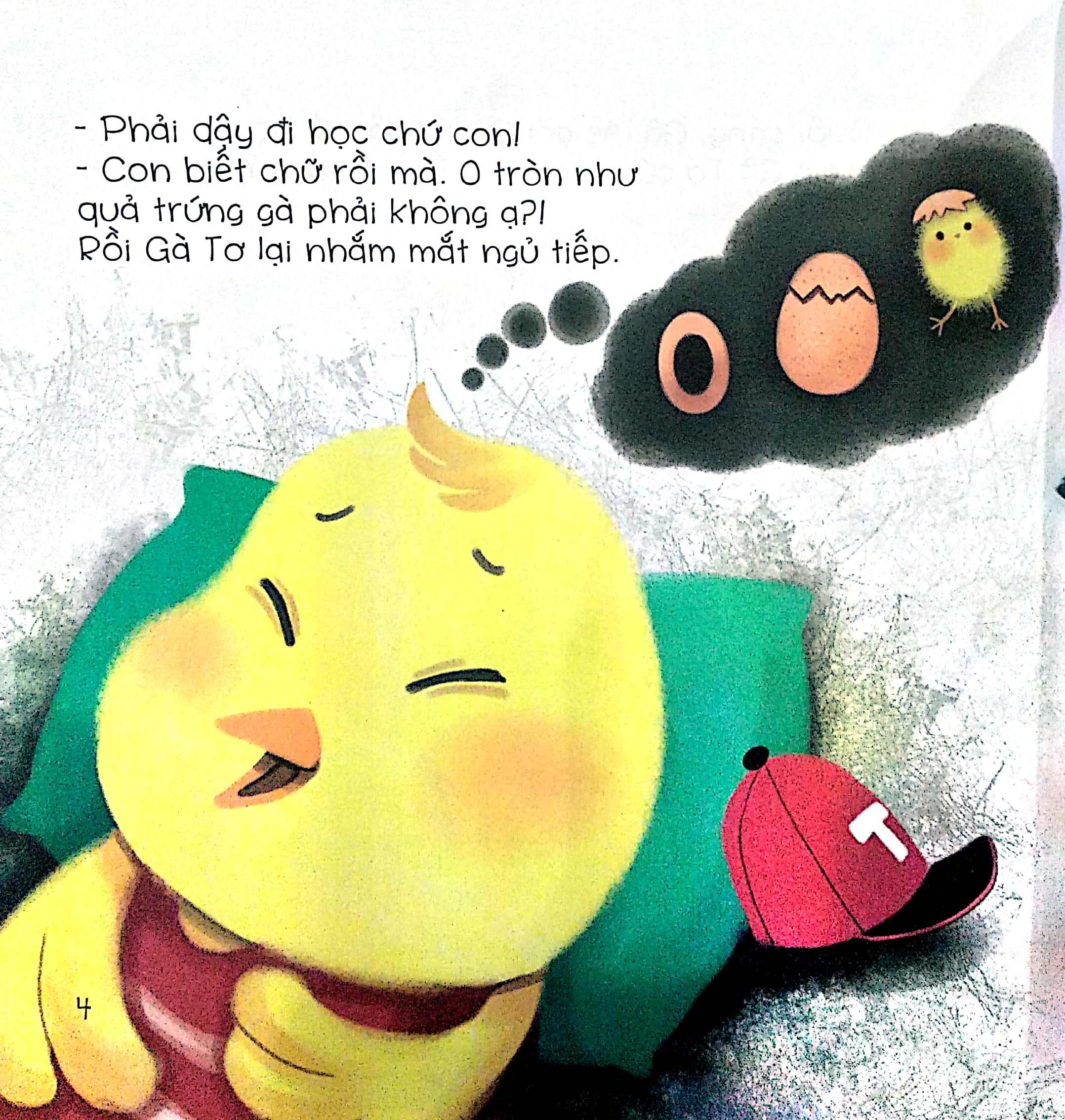 bé tập kể chuyện - mỗi tuần một câu chuyện - gà tơ đi học (tái bản) - Ảnh 4