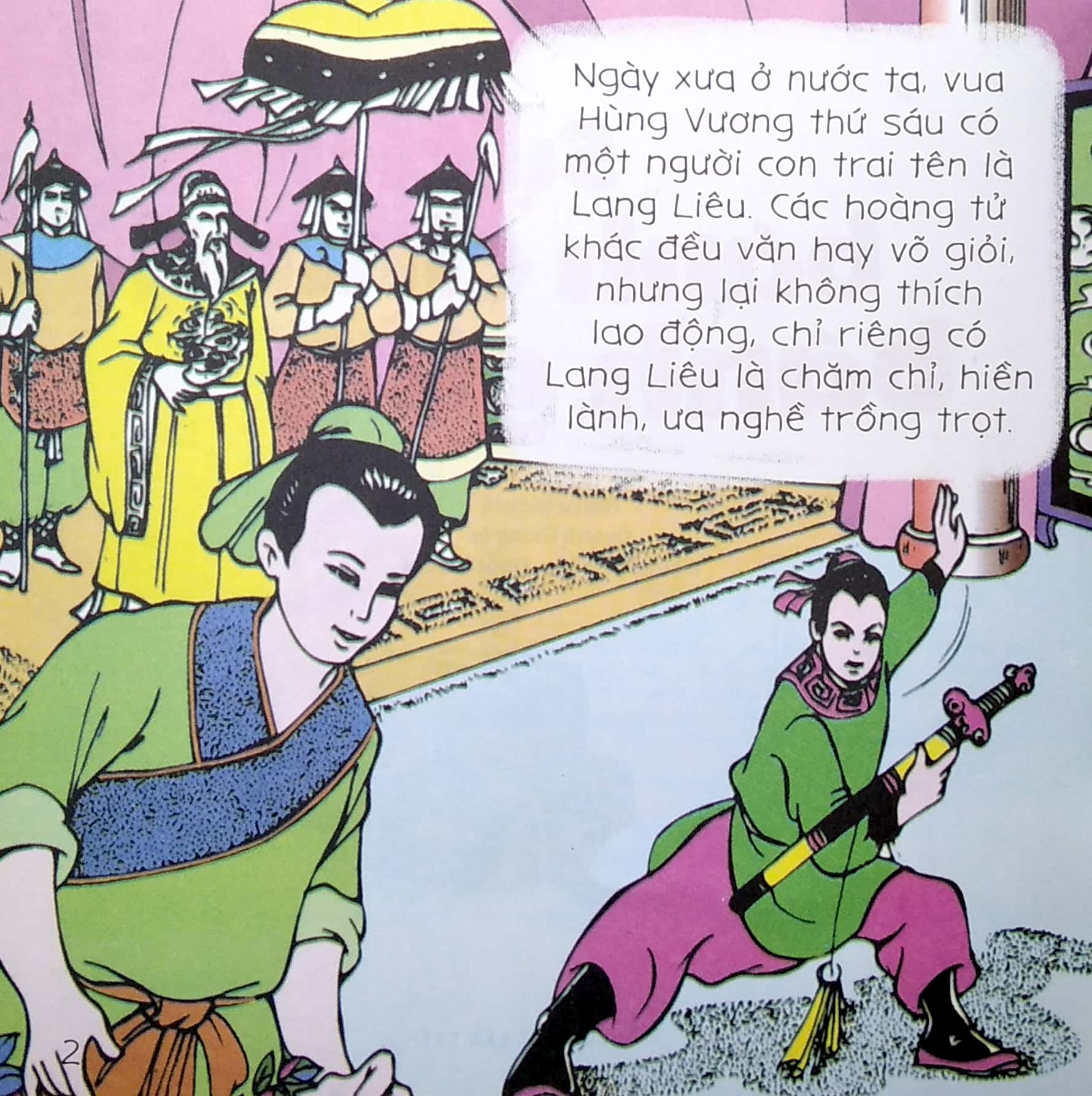 bé tập kể chuyện - mỗi tuần một câu chuyện - sự tích bánh chưng bánh giầy (2022) - Ảnh 3