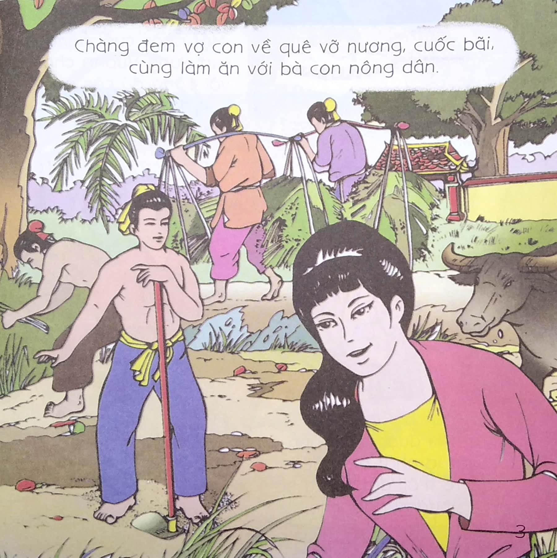 bé tập kể chuyện - mỗi tuần một câu chuyện - sự tích bánh chưng bánh giầy (2022) - Ảnh 4