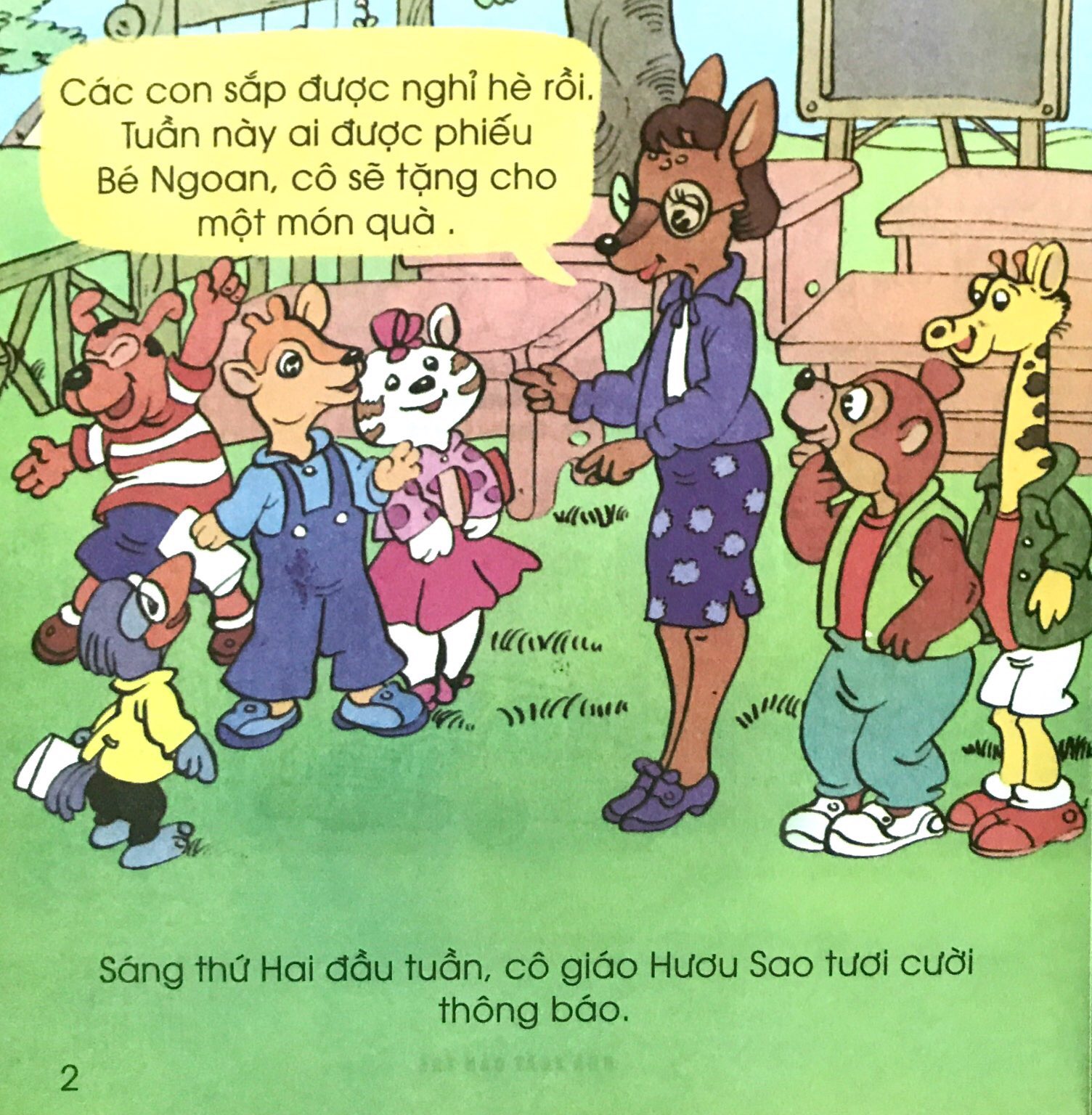 bé tập kể chuyện - món quà của cô giáo (tái bản) - Ảnh 6