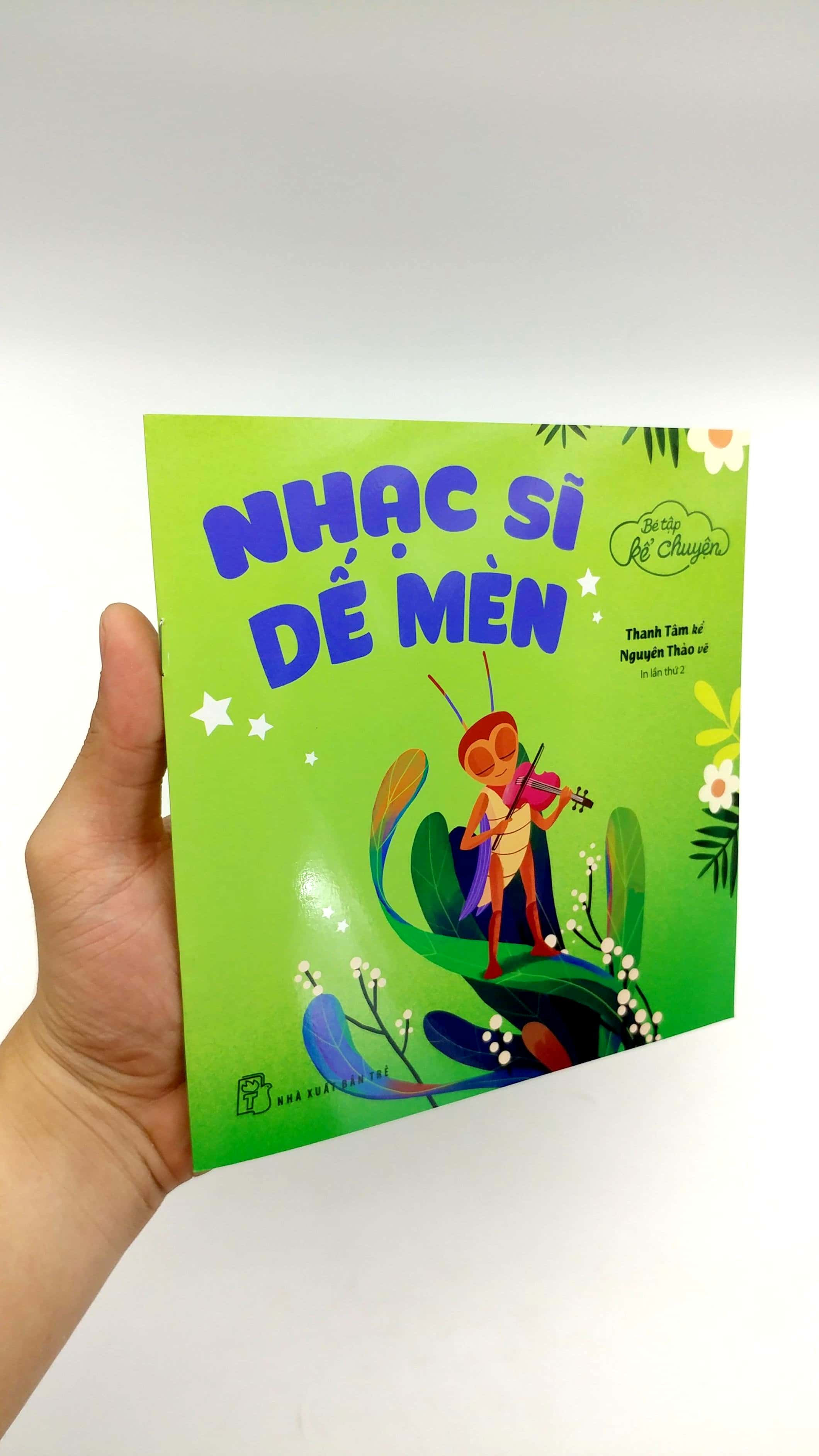 bé tập kể chuyện: nhạc sĩ dế mèn (tái bản 2022) - Ảnh 5